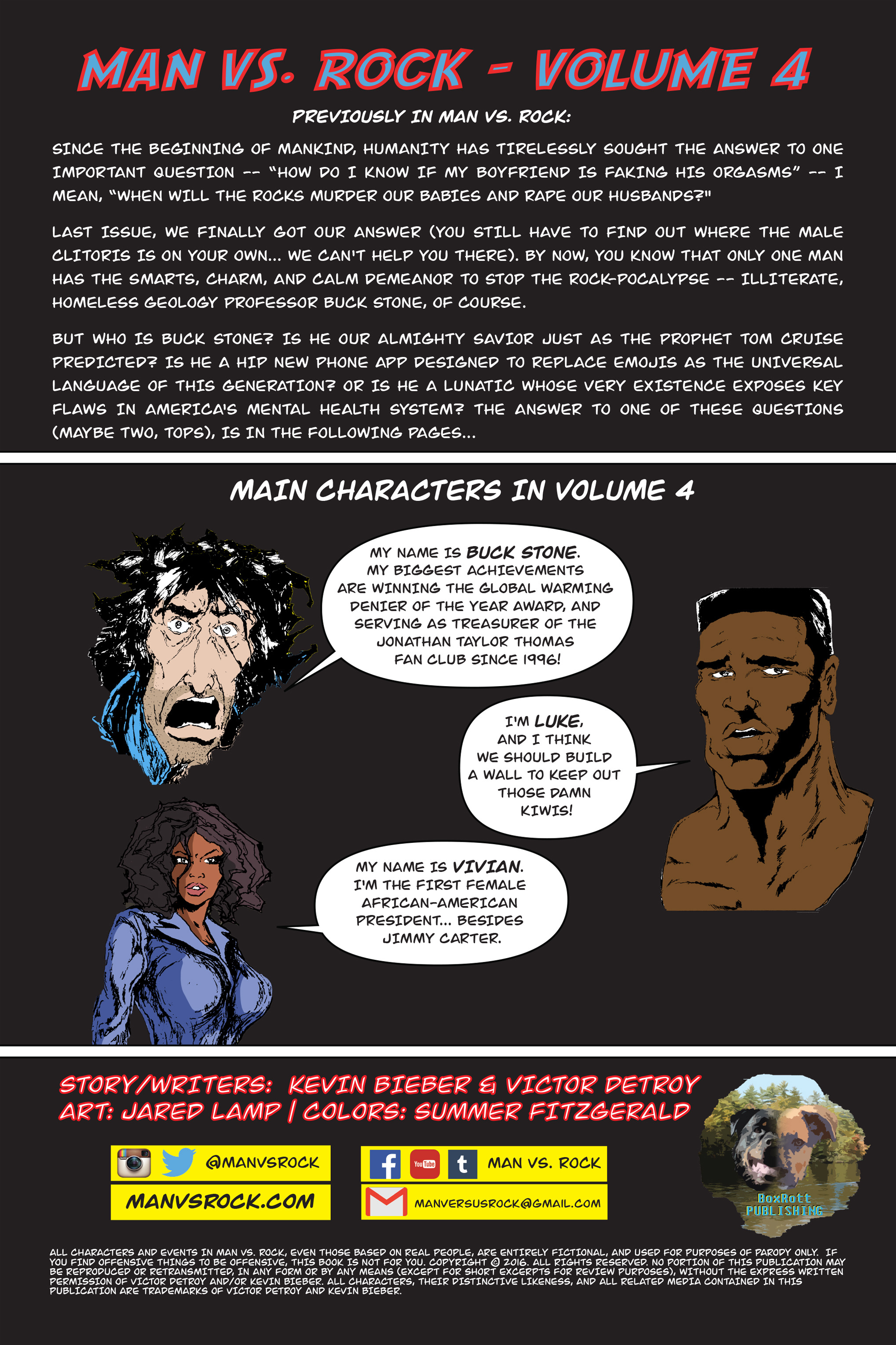 Read online Man vs. Rock comic -  Issue #4 - 2