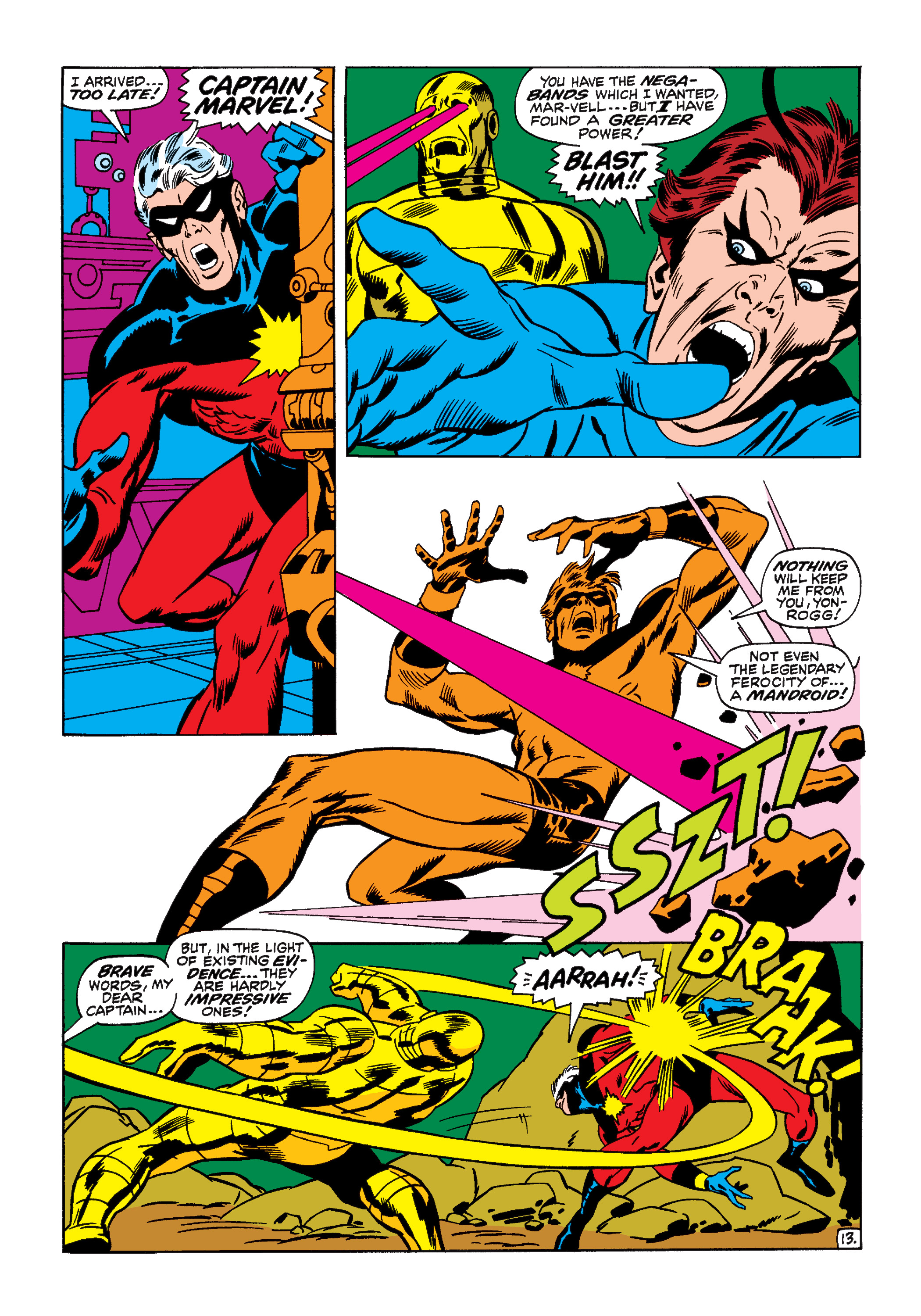 Read online Marvel Masterworks: Captain Marvel comic -  Issue # TPB 2 (Part 2) - 89