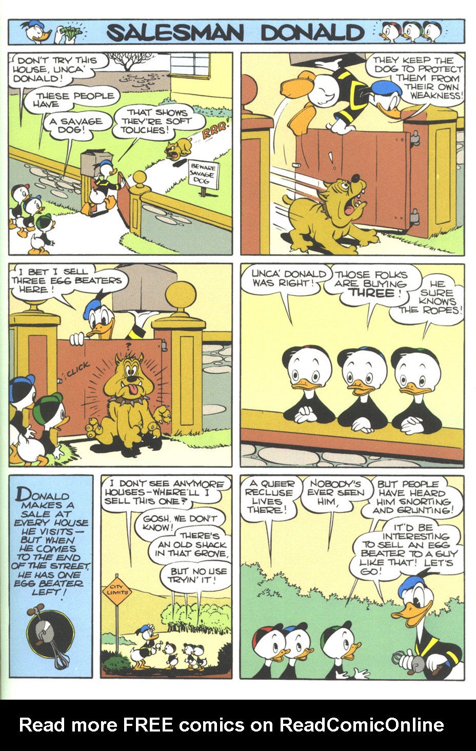 Read online Walt Disney's Comics and Stories comic -  Issue #628 - 59