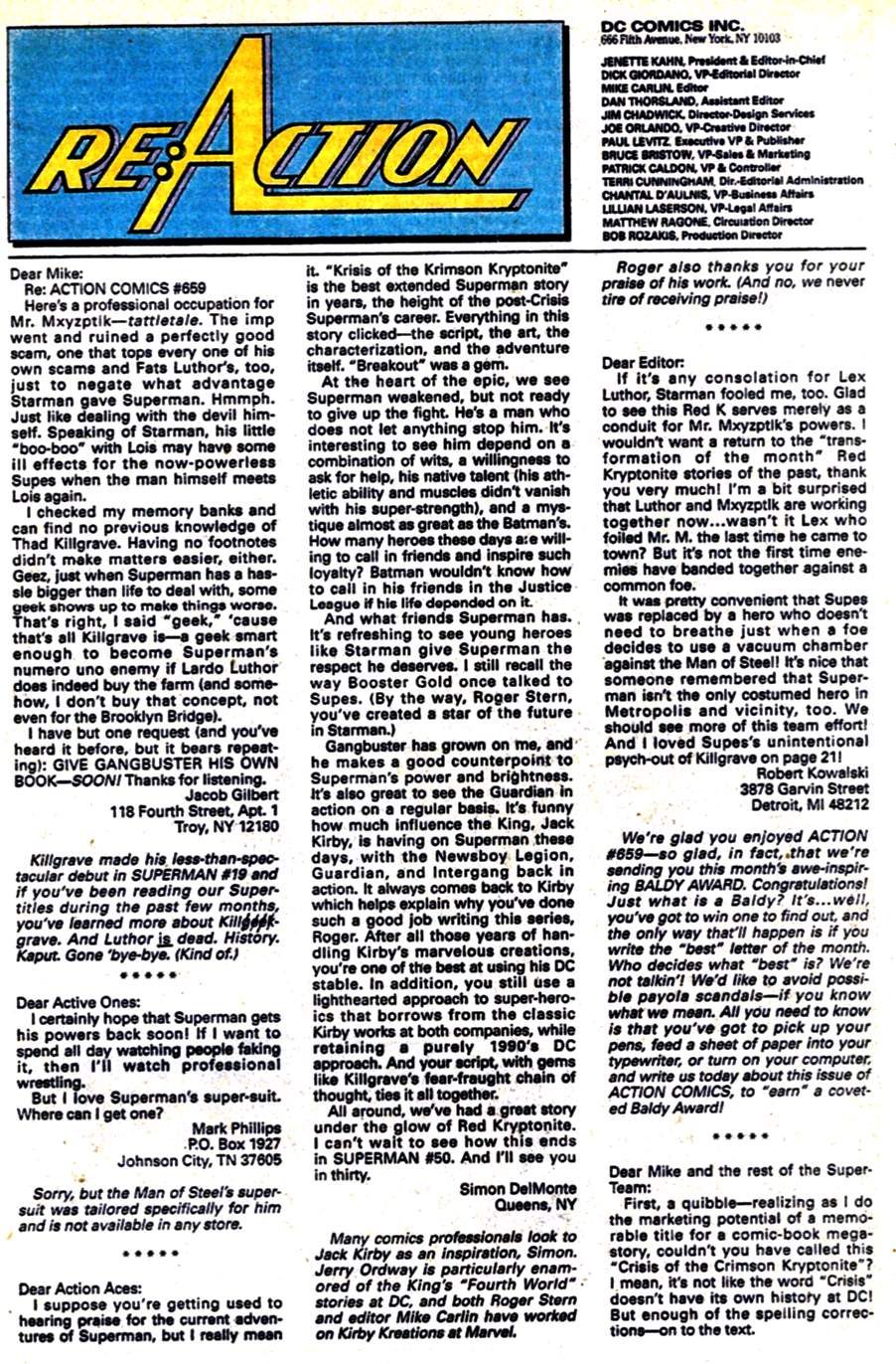 Read online Action Comics (1938) comic -  Issue #663 - 24