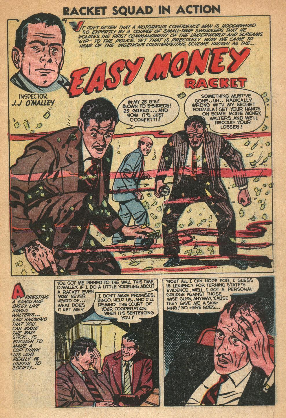 Read online Racket Squad in Action comic -  Issue #7 - 3