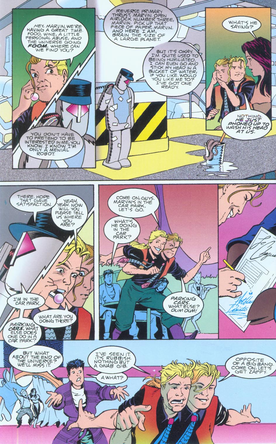 Read online The Restaurant at the End of the Universe comic -  Issue #2 - 36