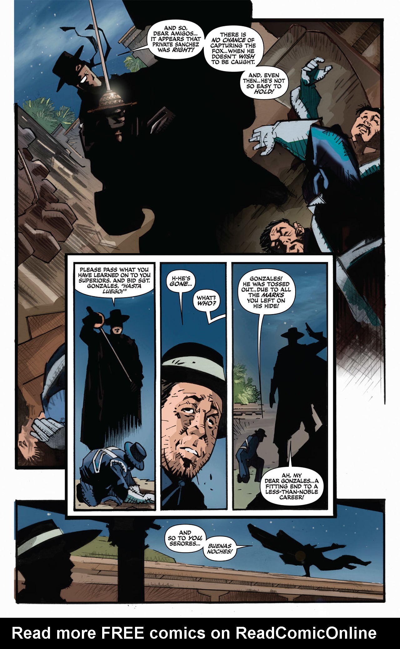 Read online Zorro Rides Again comic -  Issue #7 - 21