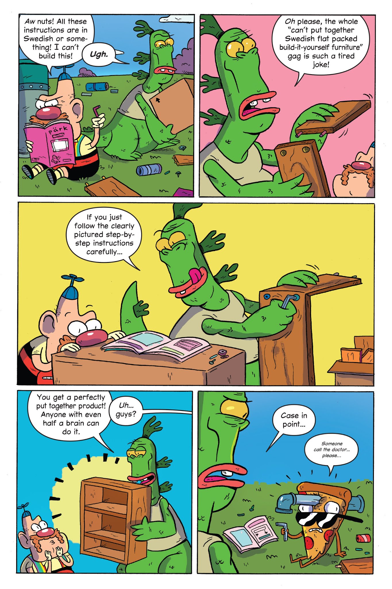 Read online Uncle Grandpa in Uncle Grandpaland comic -  Issue # TPB - 25