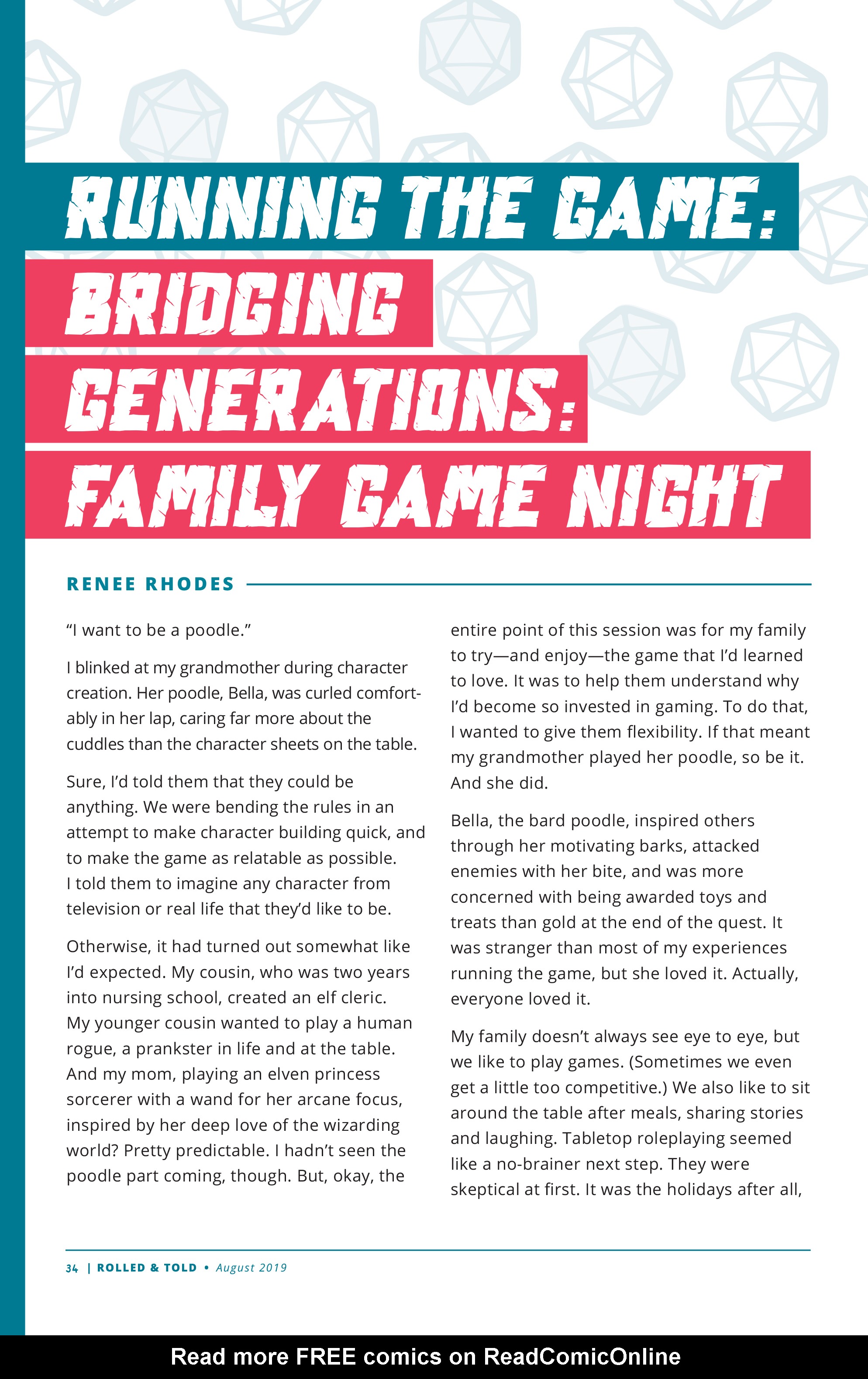 Read online Rolled & Told comic -  Issue #12 - 32