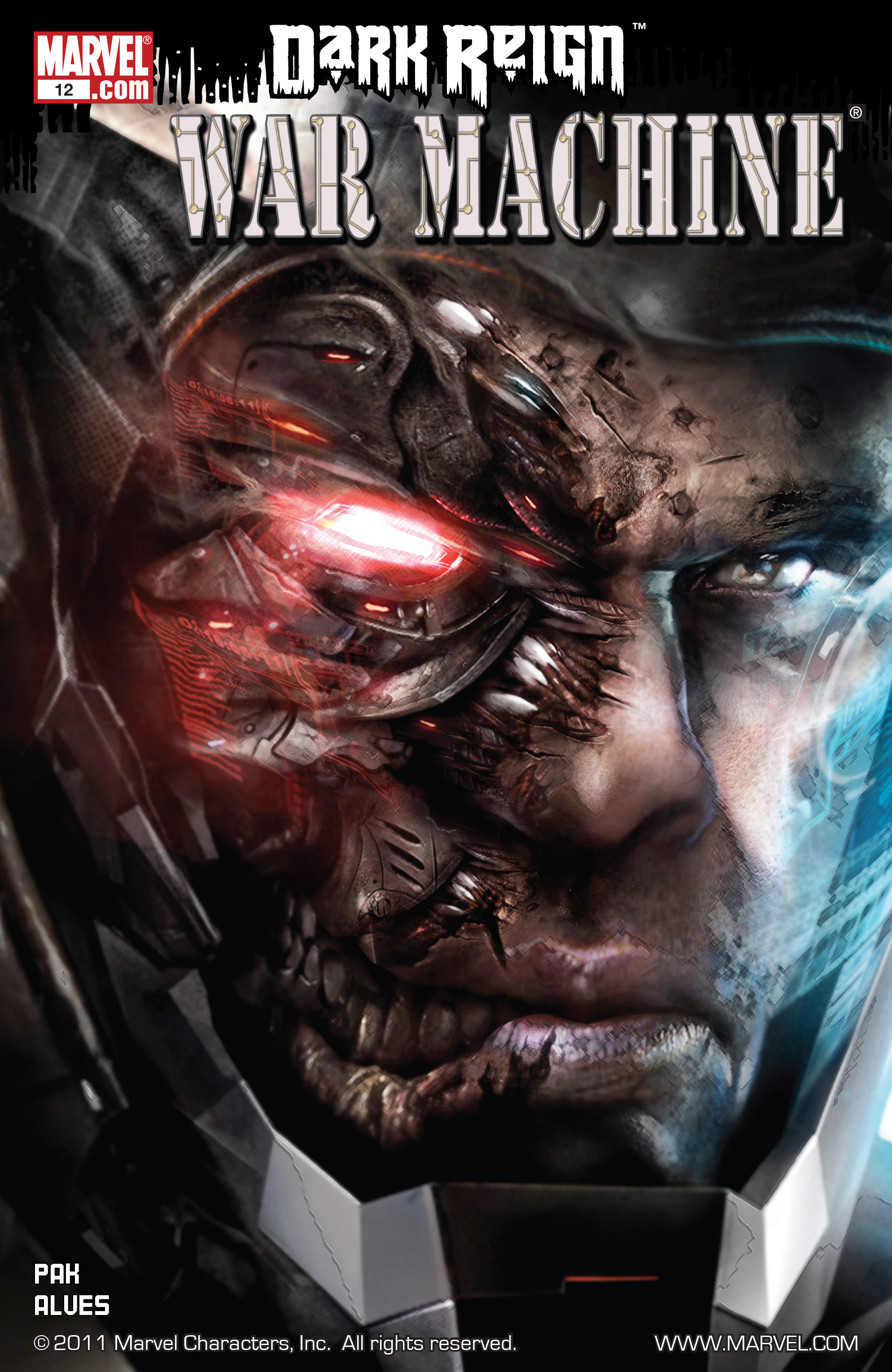 Read online War Machine (2009) comic -  Issue #12 - 1