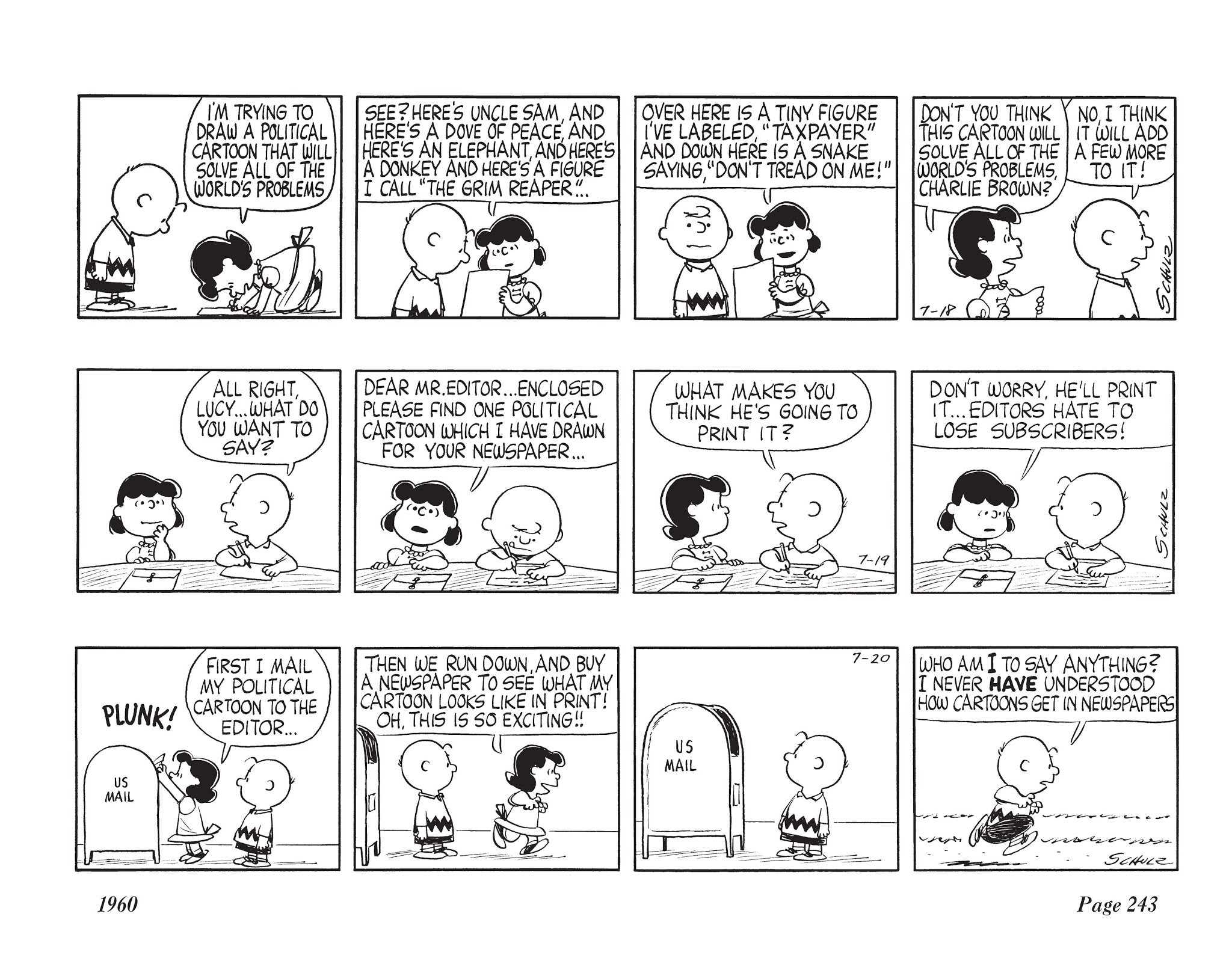 Read online The Complete Peanuts comic -  Issue # TPB 5 - 259