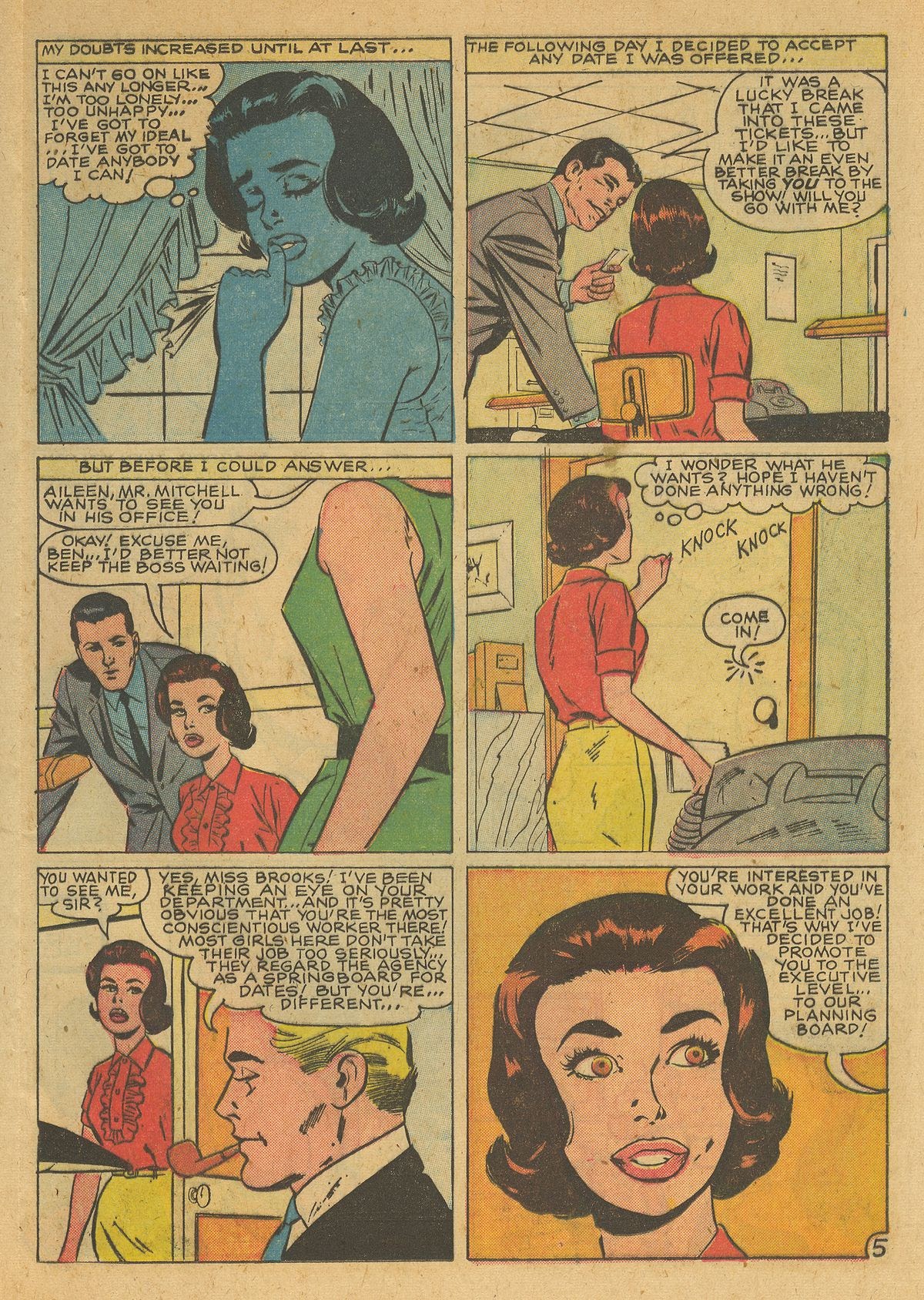 Read online Teen-Age Romance comic -  Issue #77 - 17