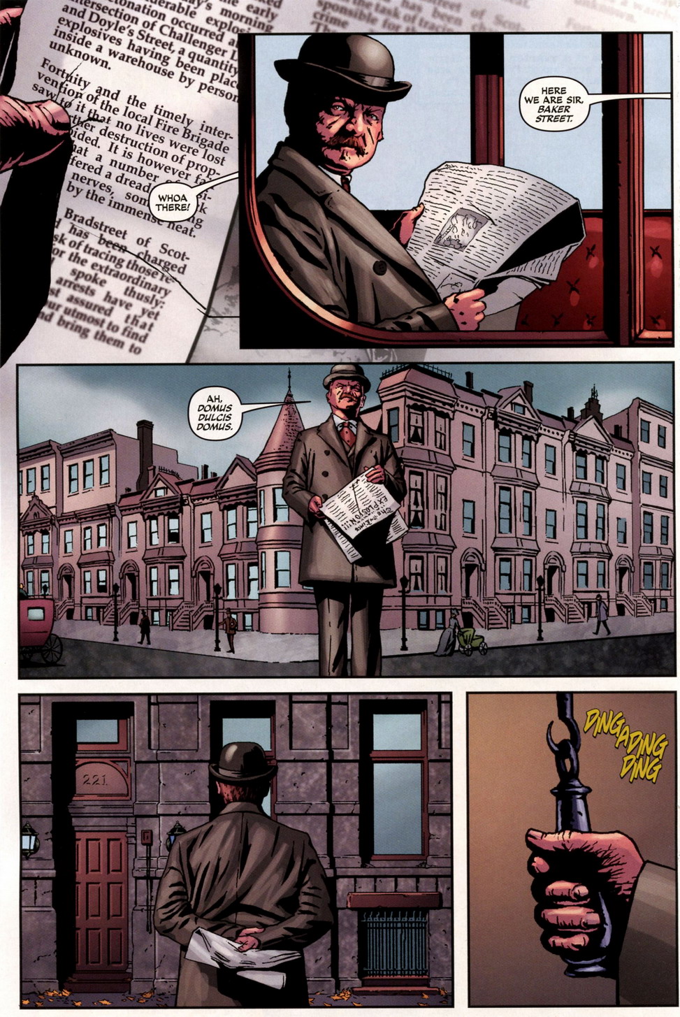 Read online Sherlock Holmes (2009) comic -  Issue #1 - 6