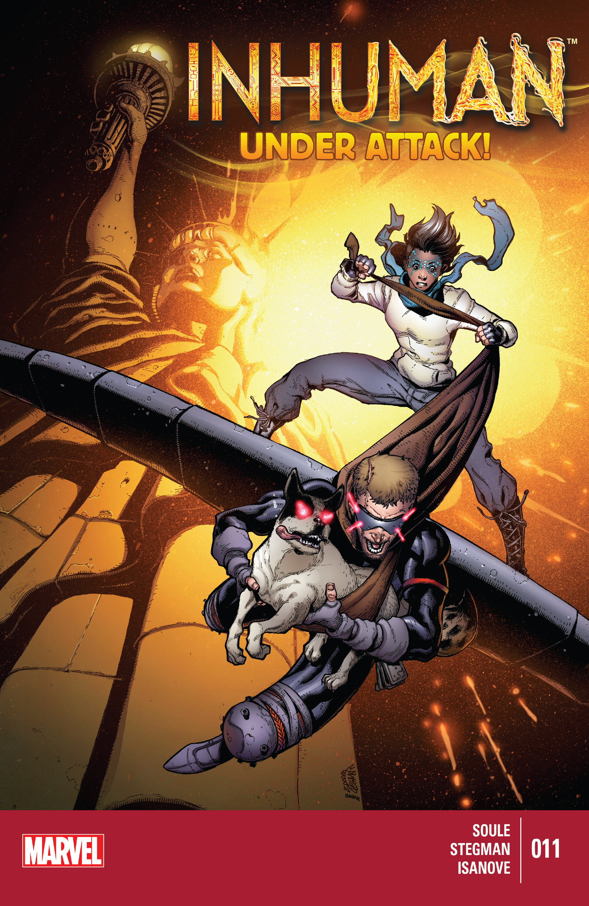 Read online Inhuman (2014) comic -  Issue #11 - 1