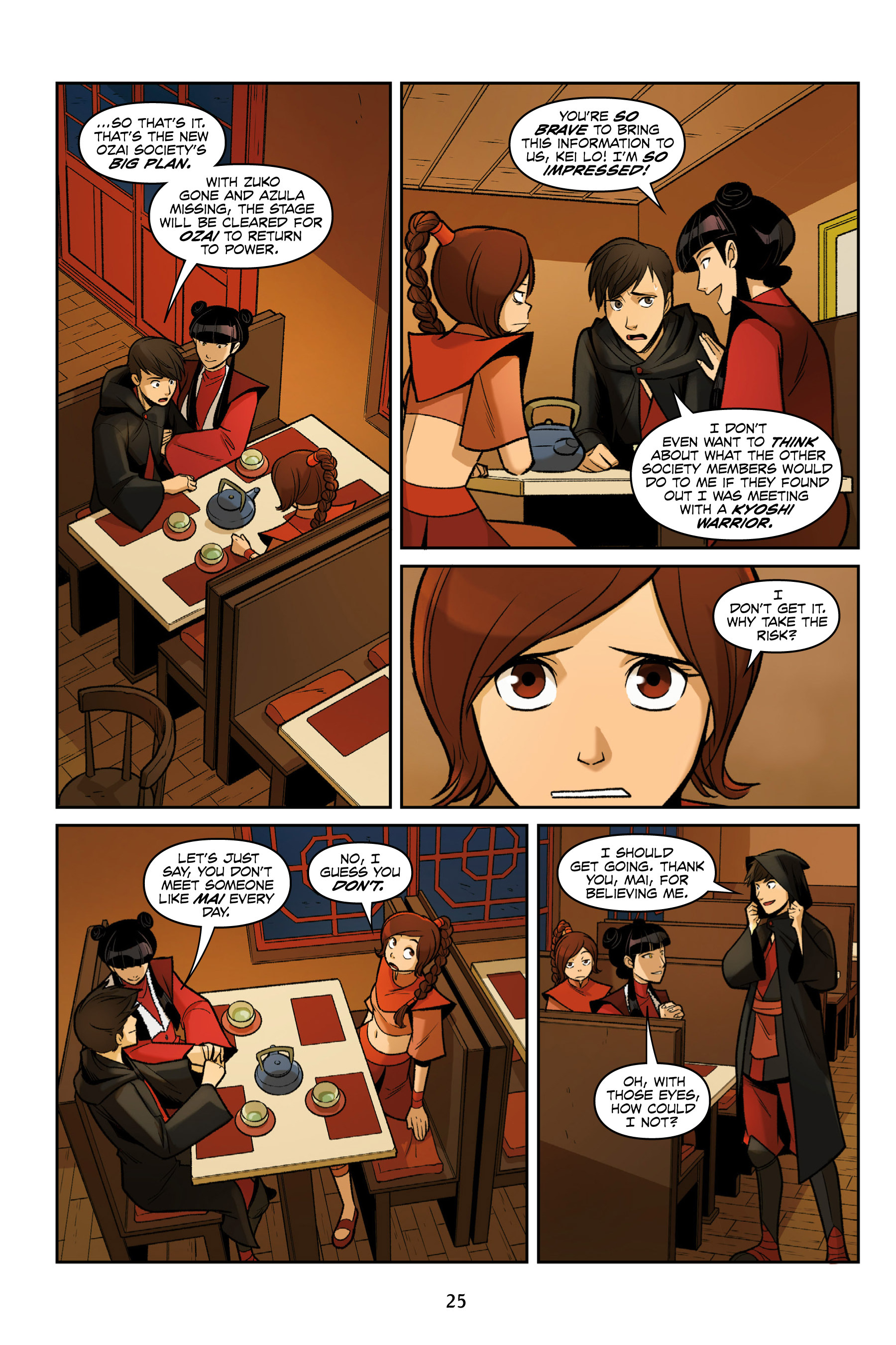 Read online Nickelodeon Avatar: The Last Airbender - Smoke and Shadow comic -  Issue # Part 1 - 25