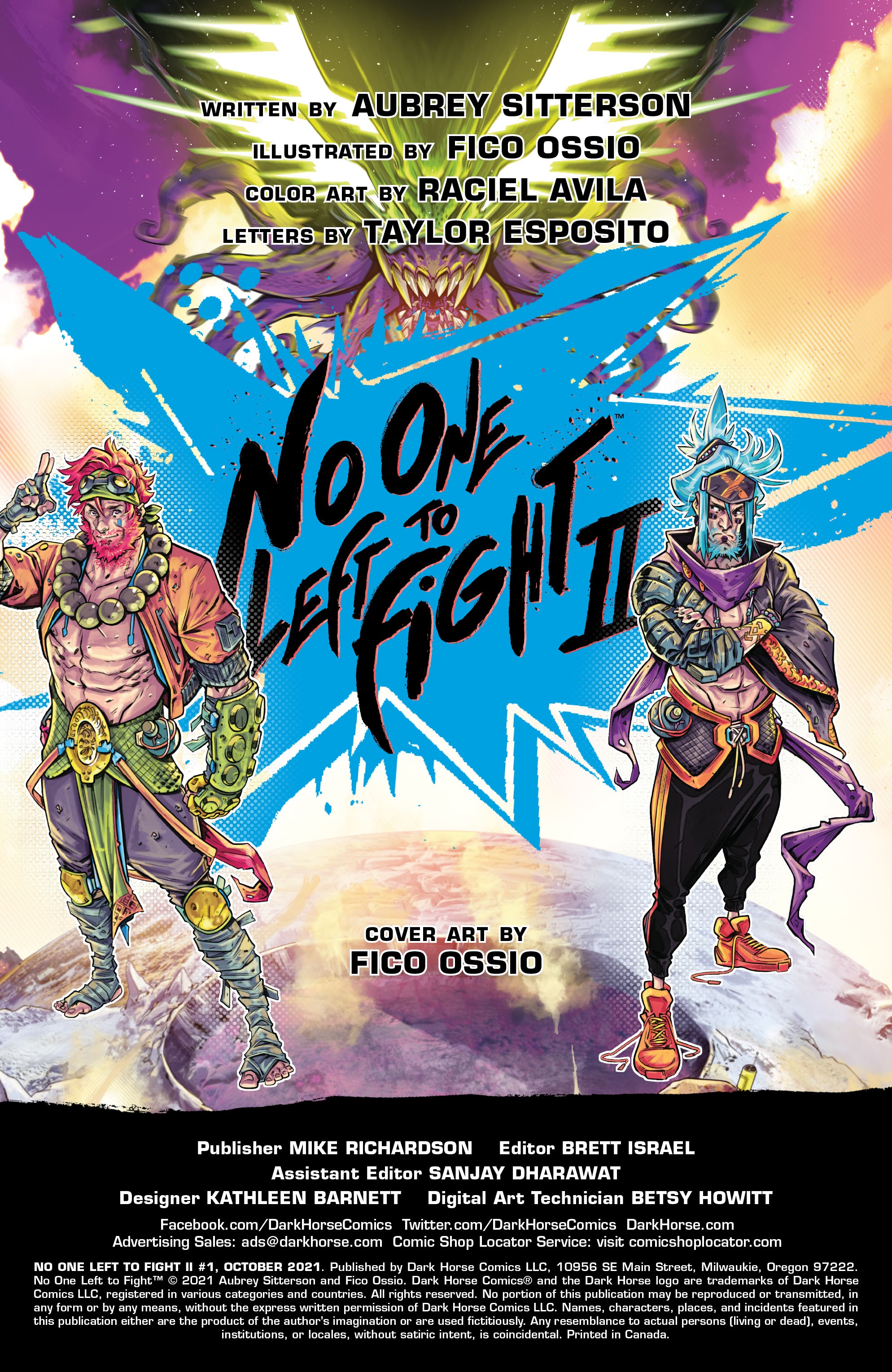 Read online No One Left To Fight II comic -  Issue #1 - 2