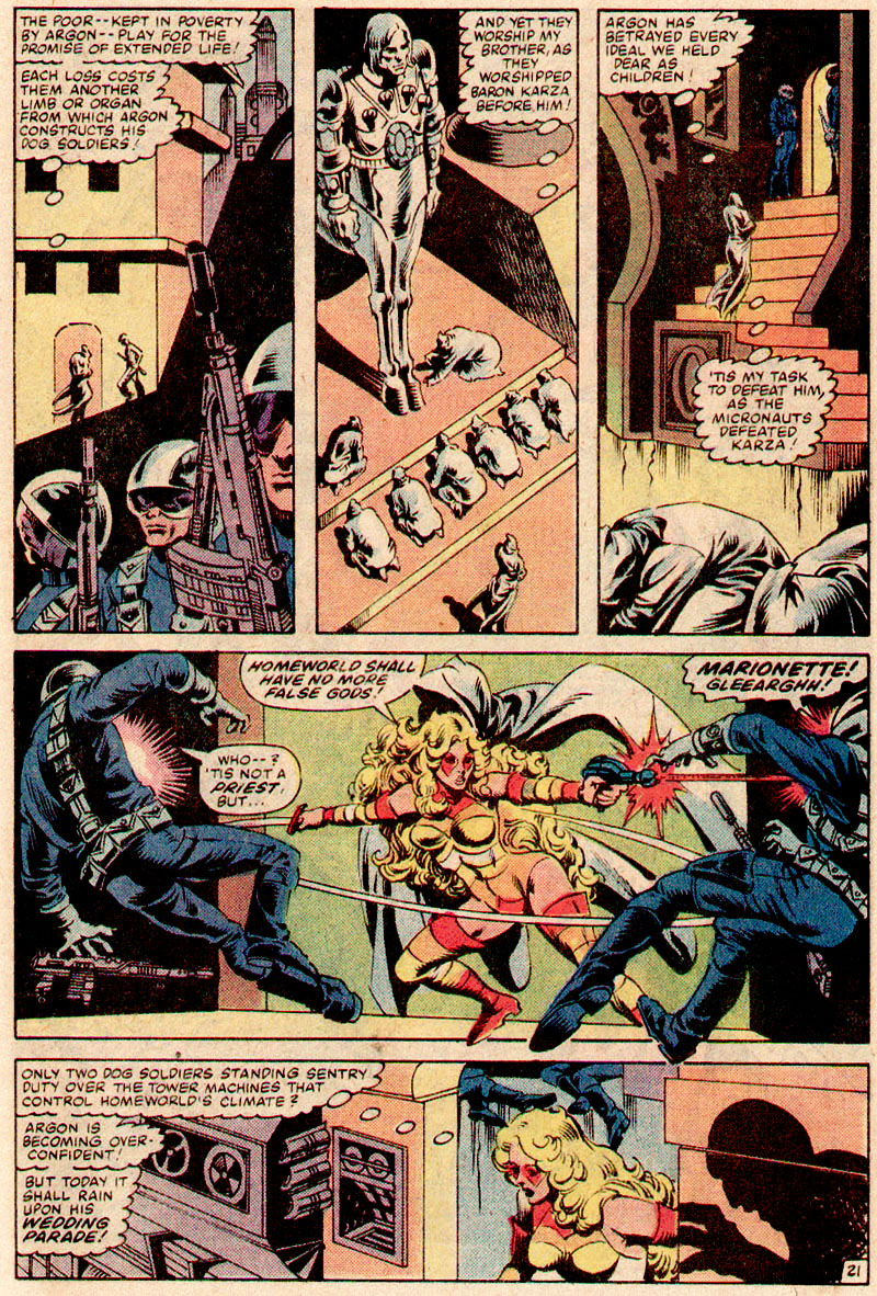 Read online Micronauts (1979) comic -  Issue #47 - 22