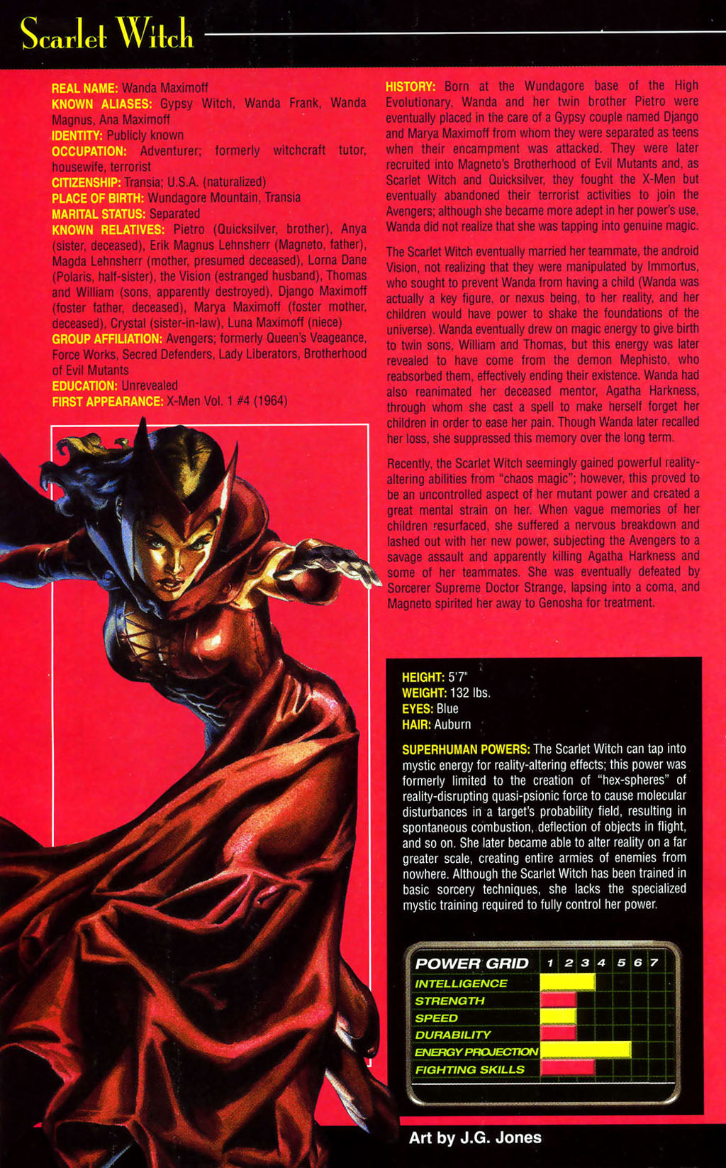 Official Handbook of the Marvel Universe: Women of Marvel 2005 Full #1 - English 36