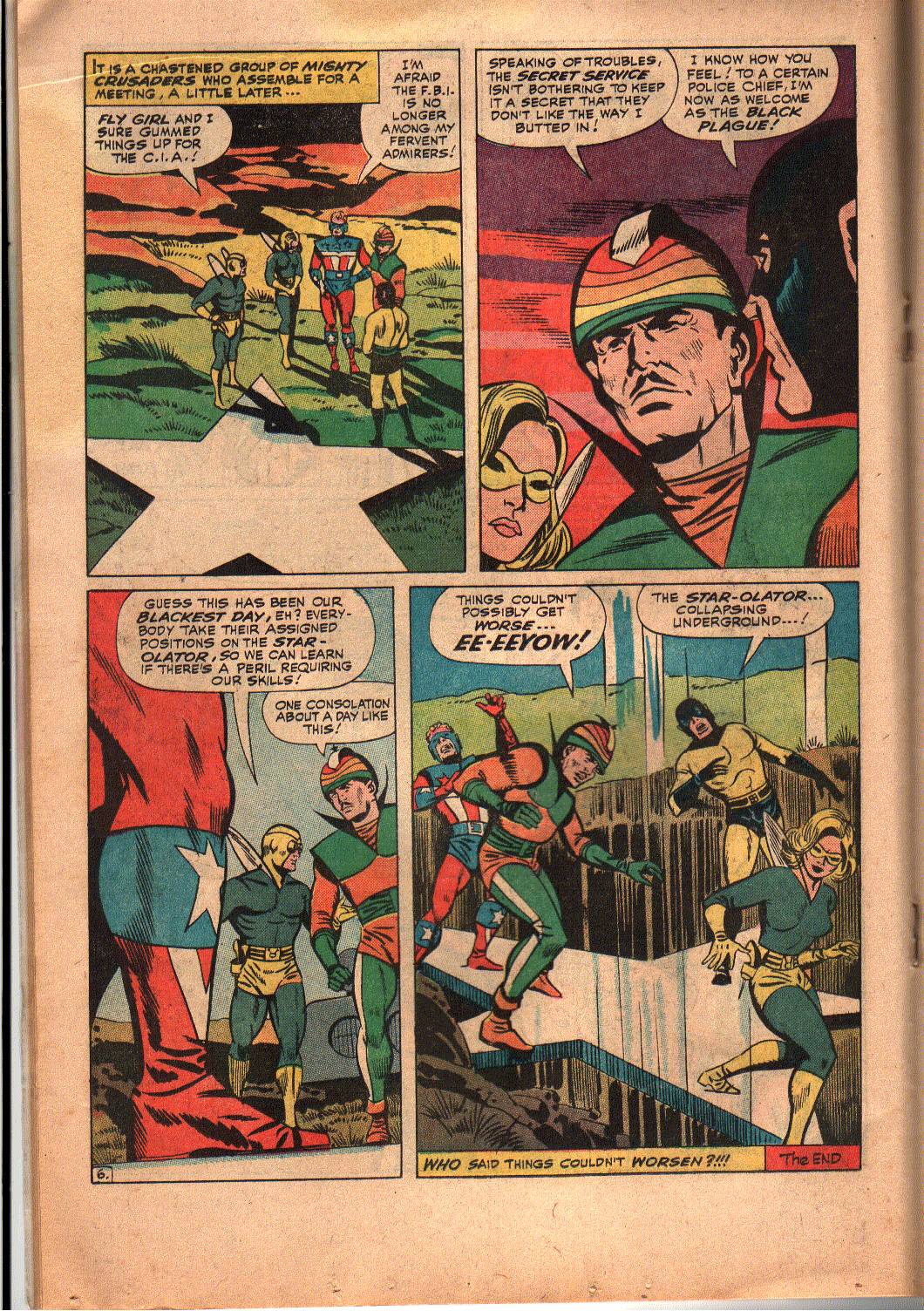 Read online The Mighty Crusaders (1965) comic -  Issue #6 - 15