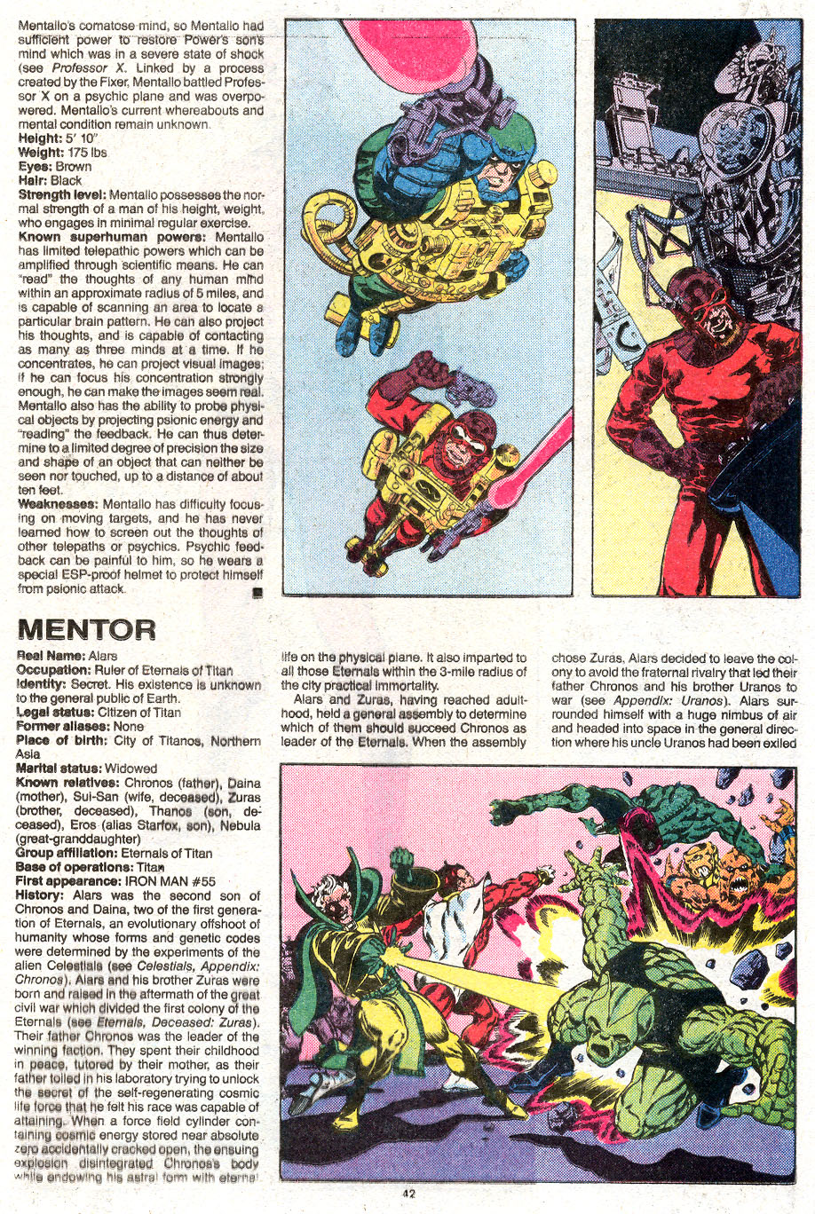 The Official Handbook of the Marvel Universe Deluxe Edition issue 8 - Page 44