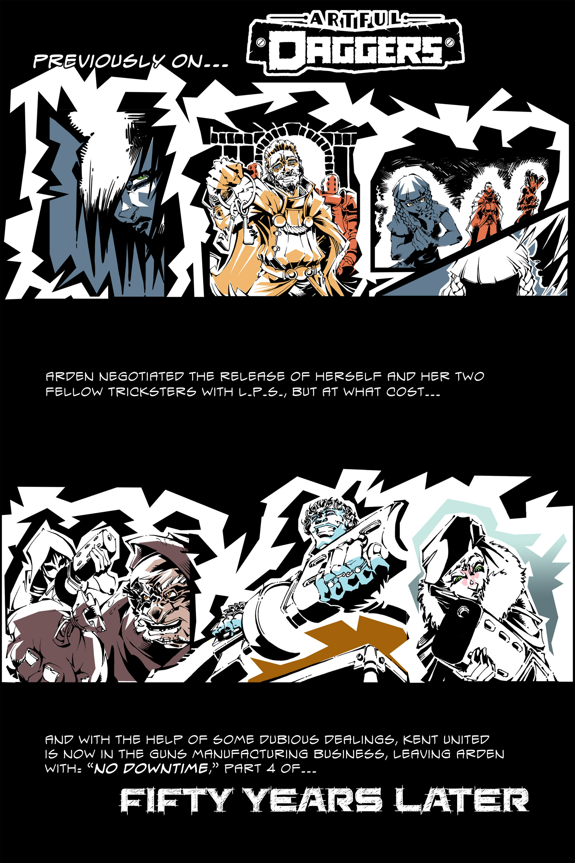 Read online Artful Daggers comic -  Issue #4 - 3