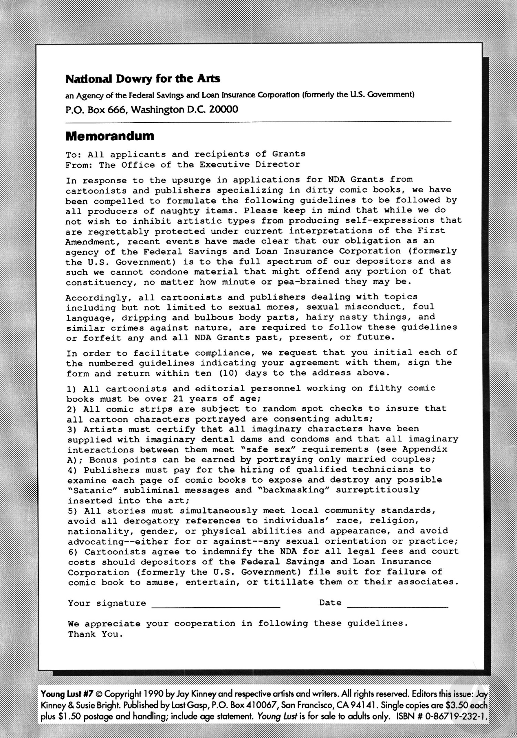 Read online Young Lust comic -  Issue #7 - 2