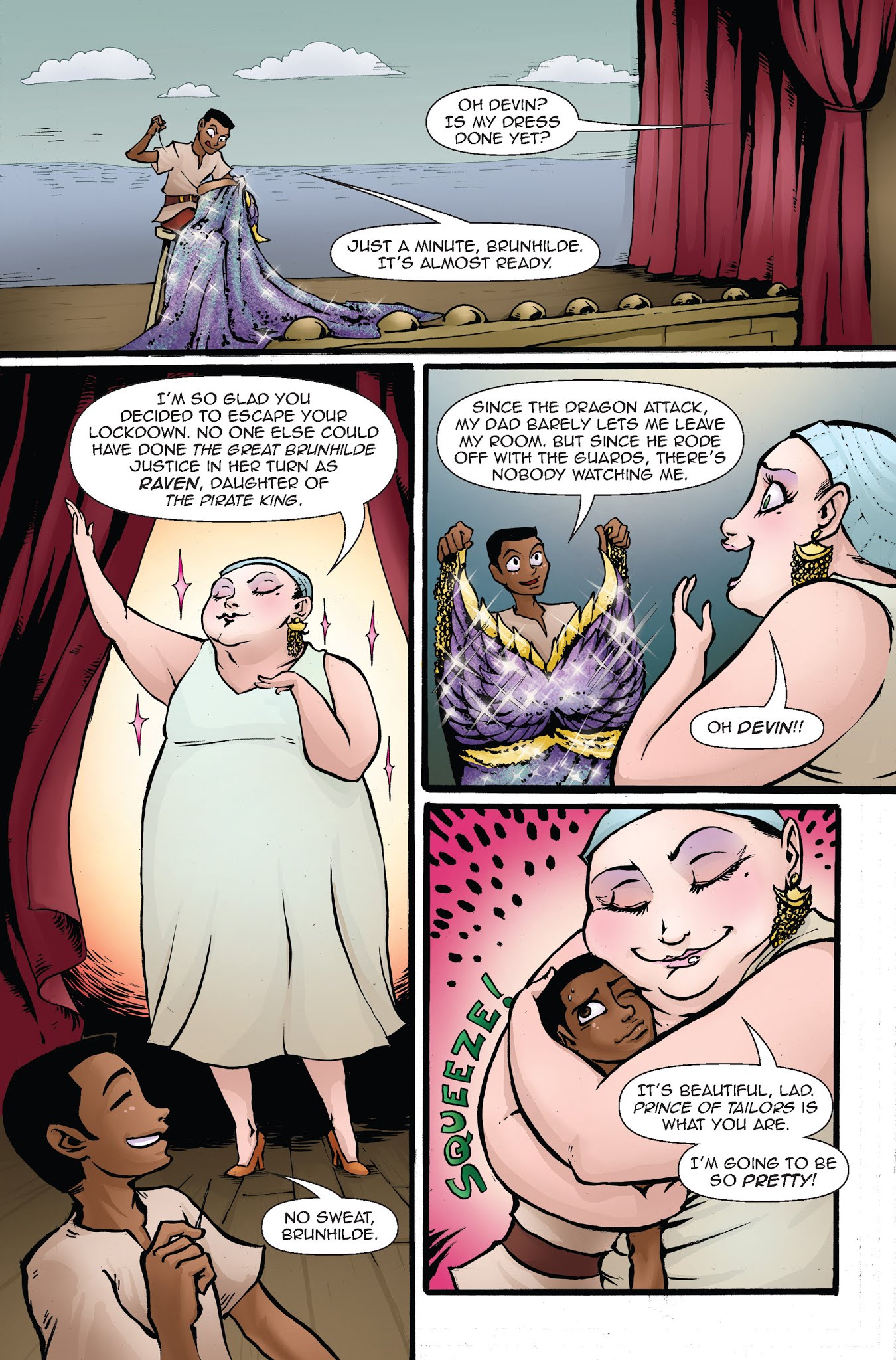 Read online Princeless Book 4: Be Yourself (2015) comic -  Issue #1 - 5