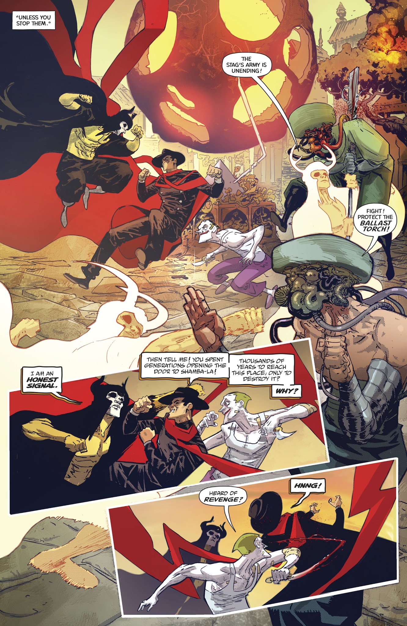 Read online Batman/Shadow comic -  Issue #6 - 7