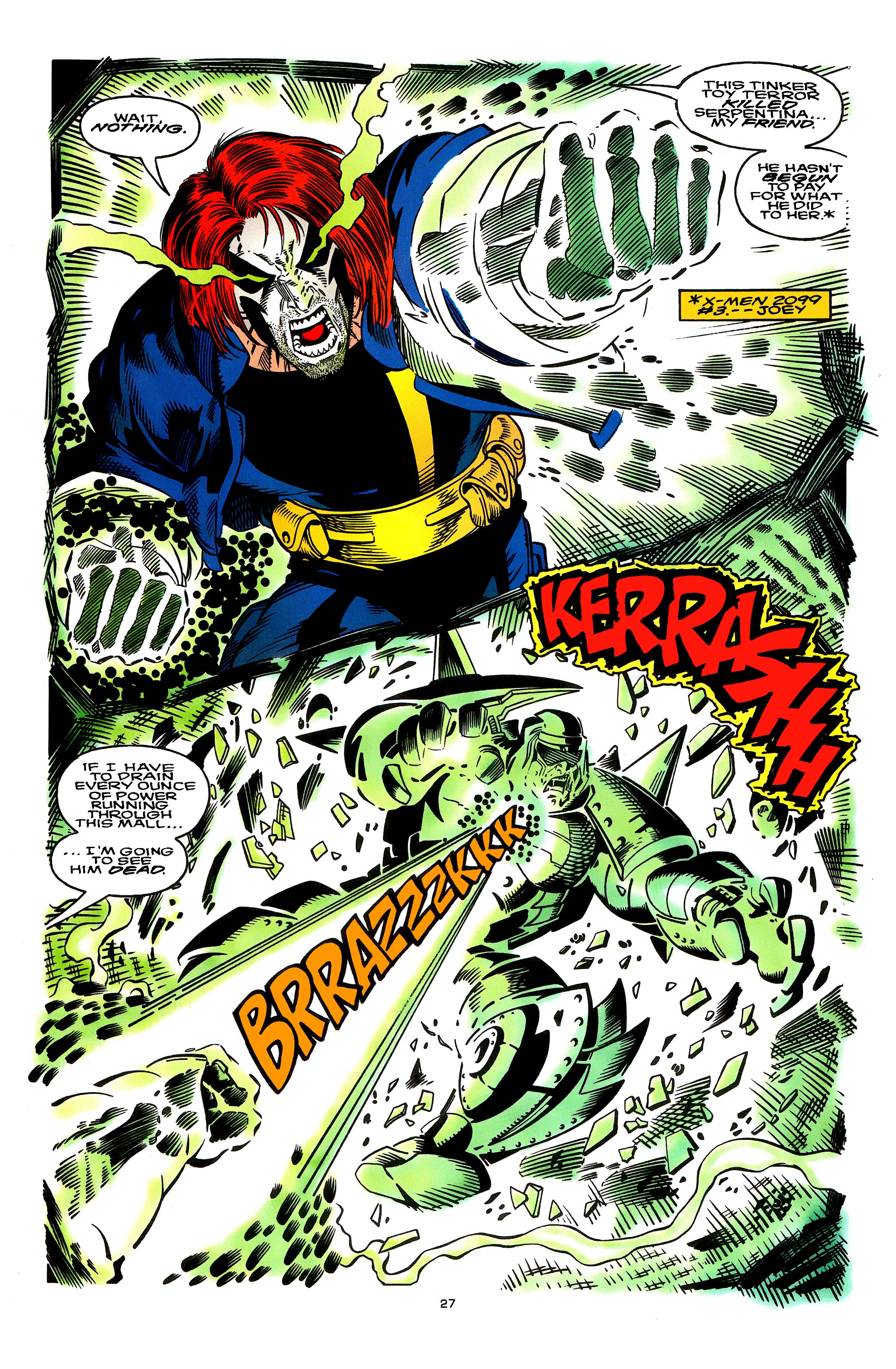 Read online X-Men 2099 comic -  Issue #11 - 22