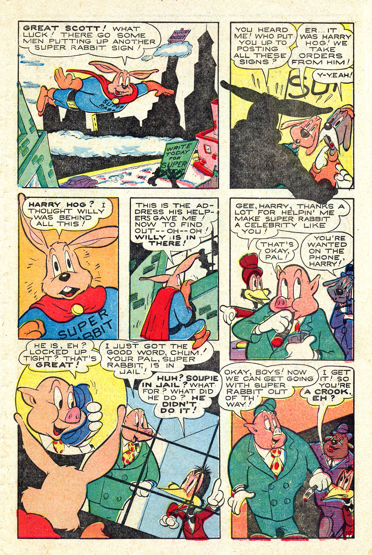 Read online Super Rabbit comic -  Issue #12 - 9