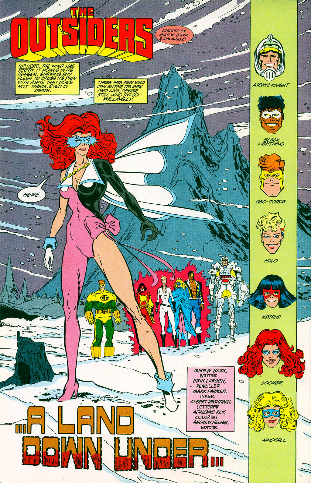 Read online The Outsiders (1985) comic -  Issue #28 - 2