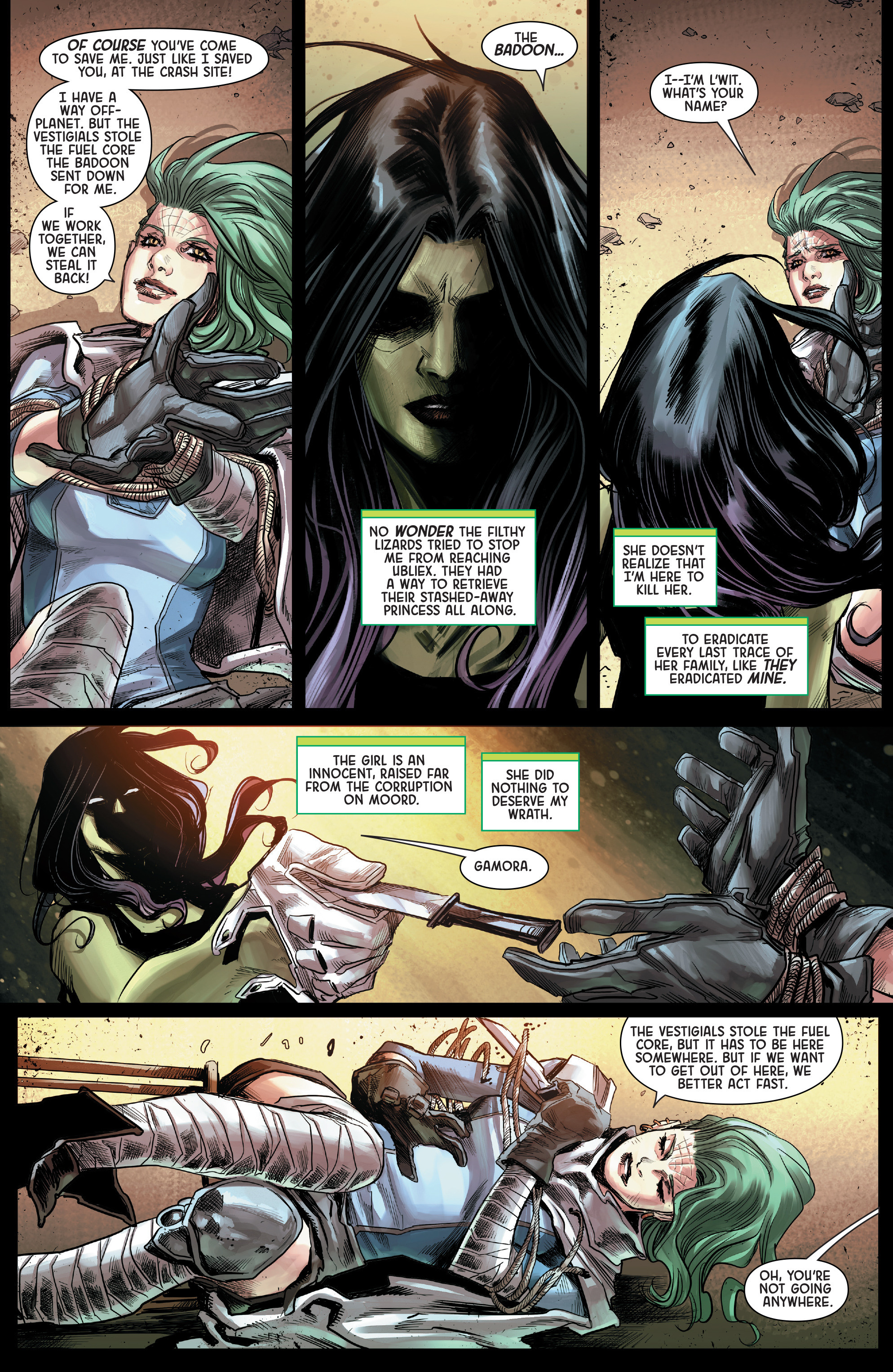 Read online Gamora comic -  Issue #3 - 19