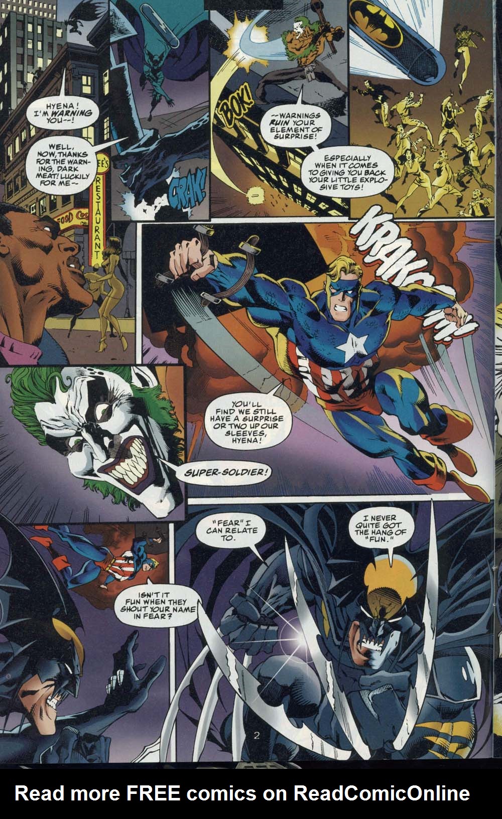 Read online DC Versus Marvel Comics comic -  Issue #4 - 3