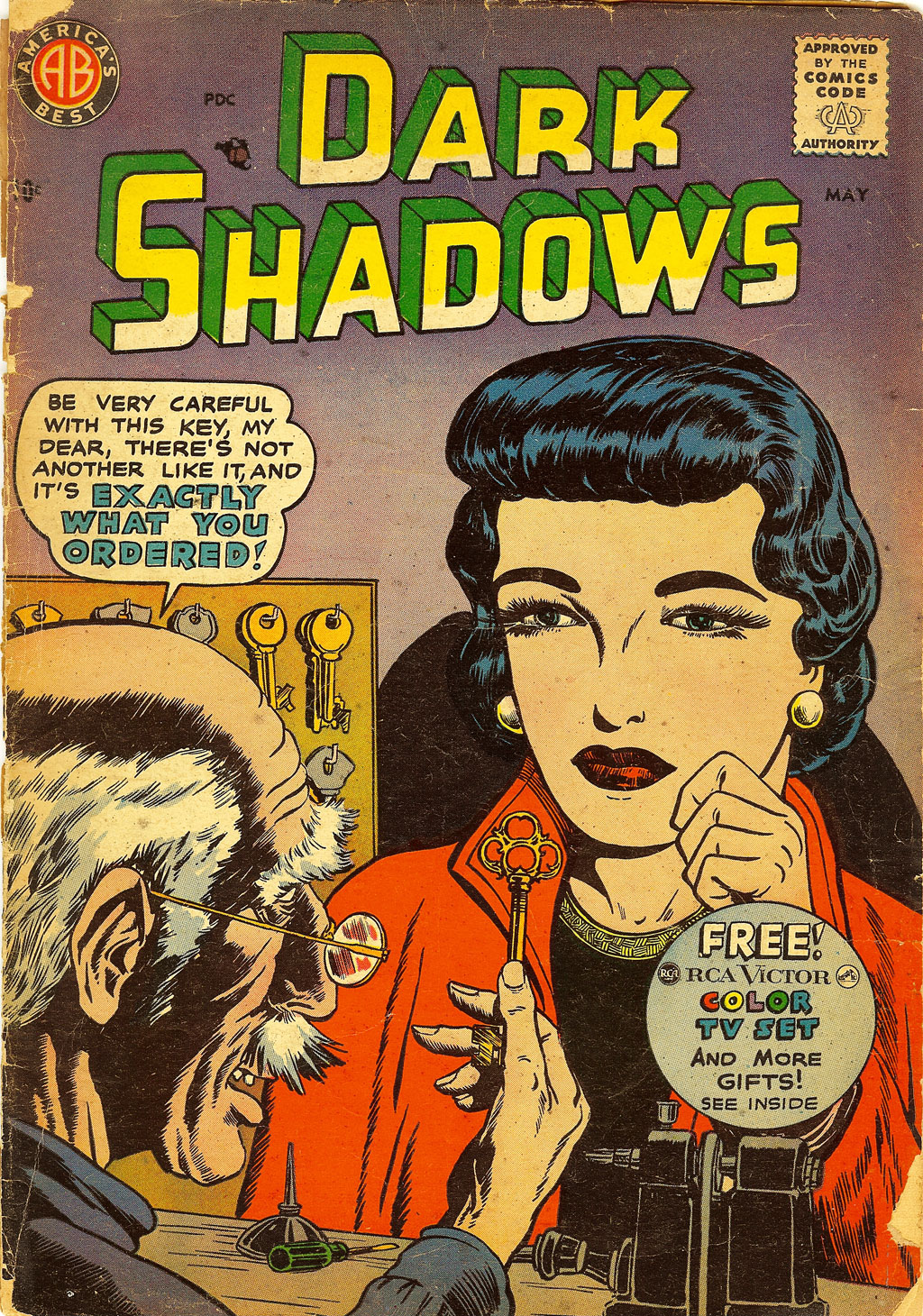 Read online Dark Shadows (1957) comic -  Issue #3 - 1