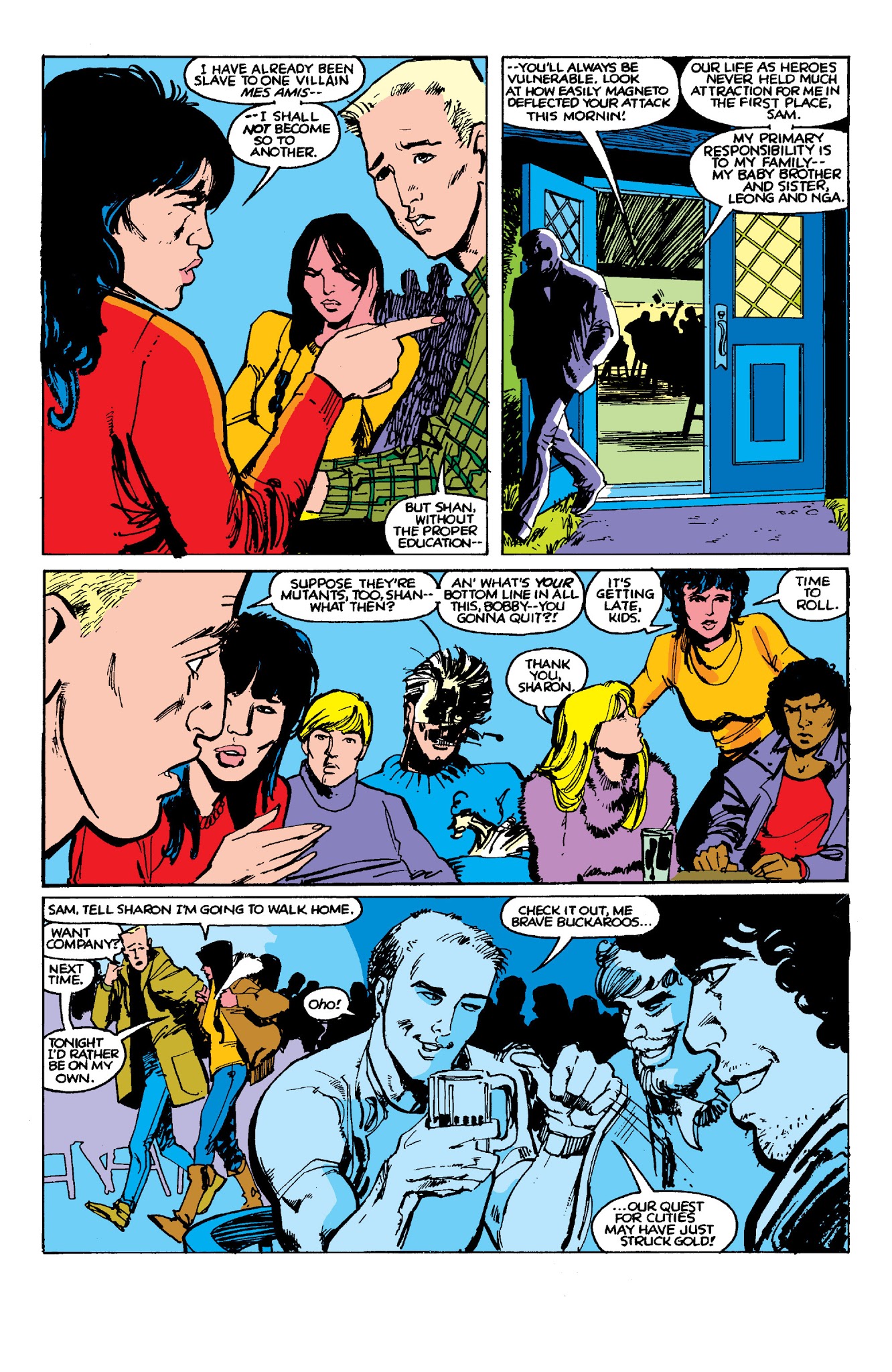 Read online New Mutants Classic comic -  Issue # TPB 5 - 132