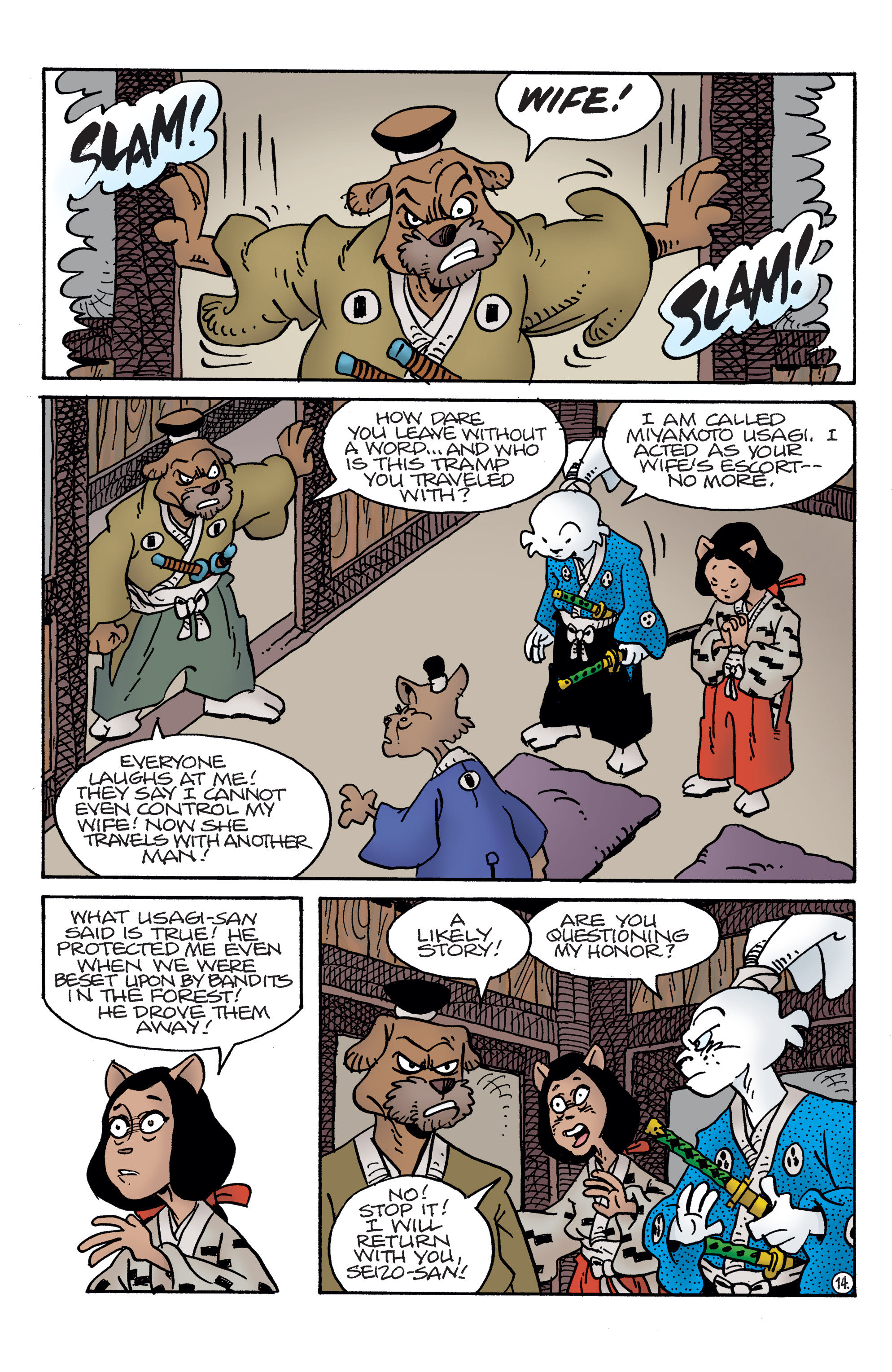 Read online Usagi Yojimbo (2019) comic -  Issue #5 - 16