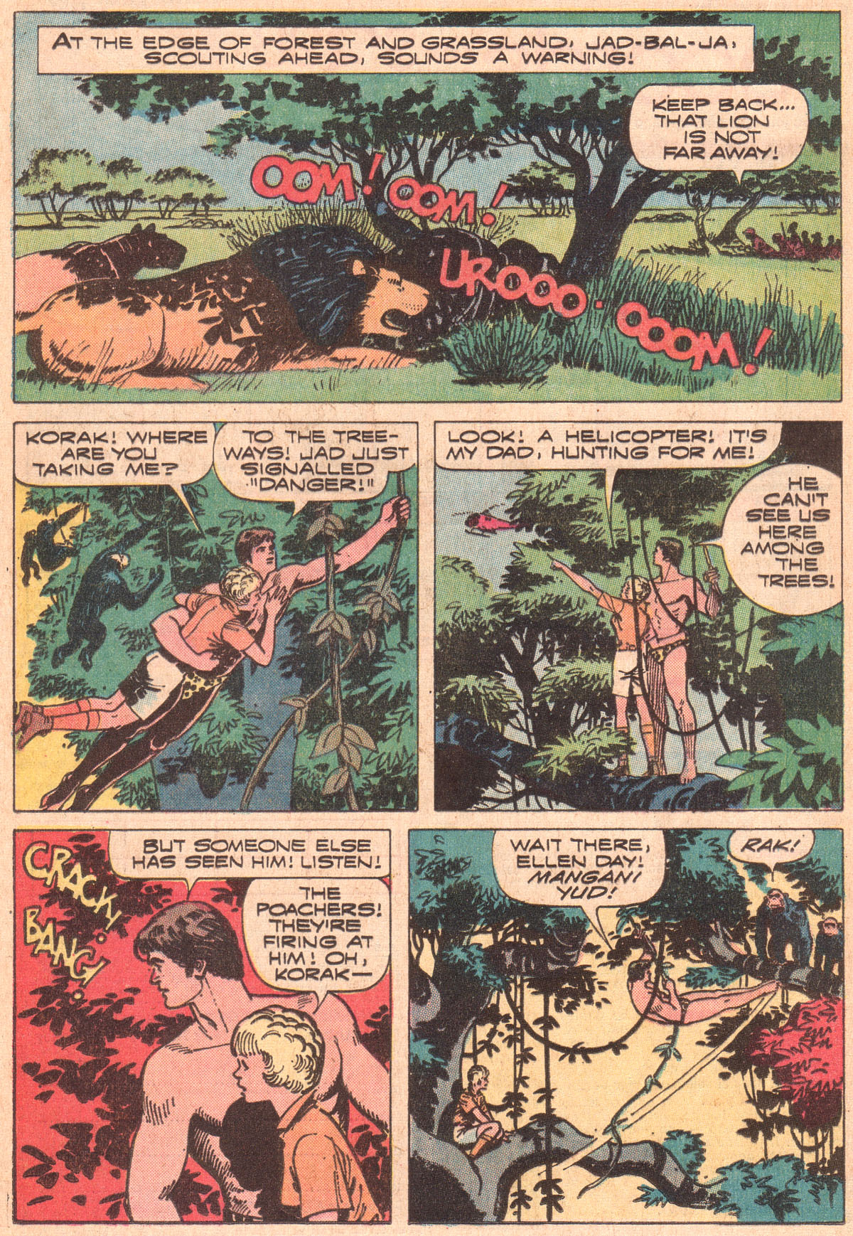 Read online Korak, Son of Tarzan (1964) comic -  Issue #43 - 19