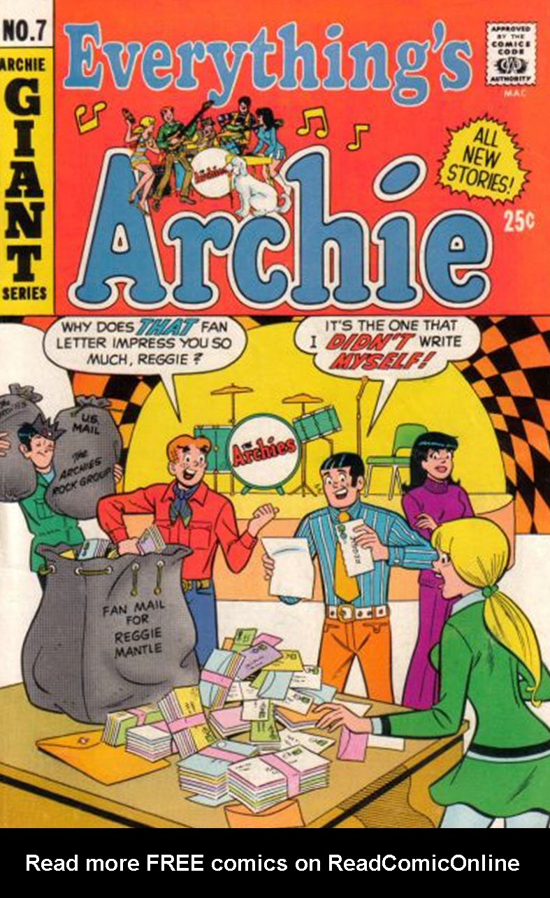 Read online Everything's Archie comic -  Issue #7 - 1