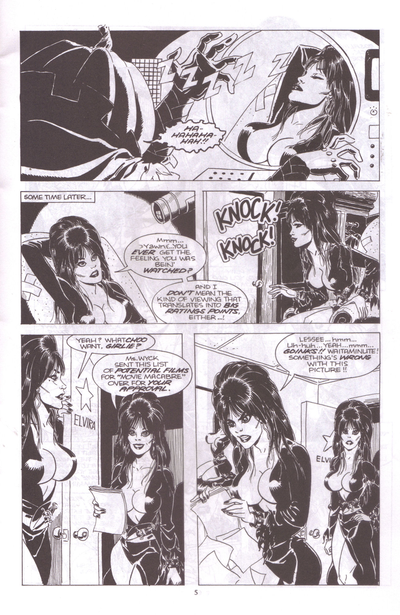 Read online Elvira, Mistress of the Dark comic -  Issue #38 - 7