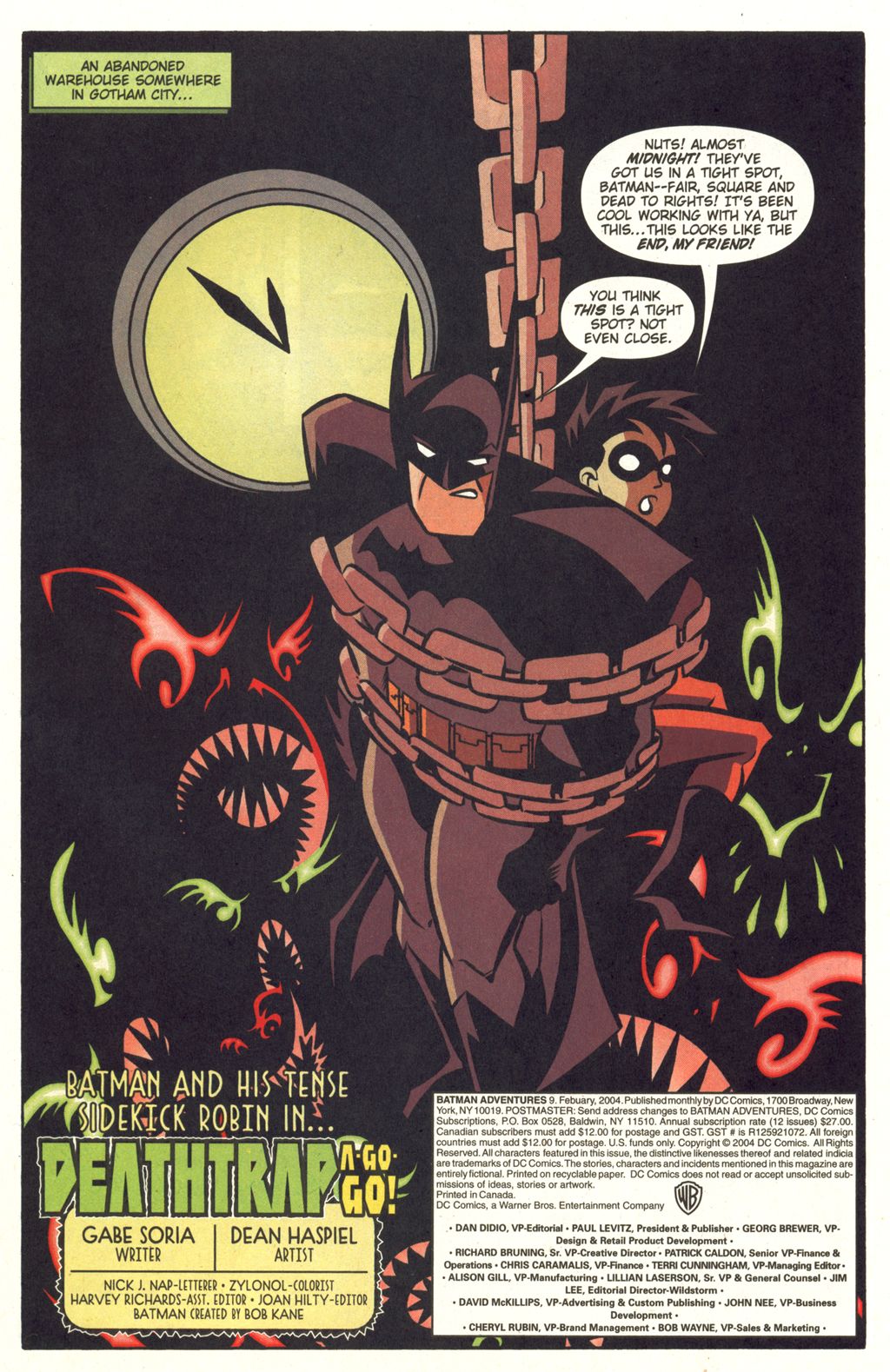 Read online Batman Adventures (2003) comic -  Issue #9 - 2