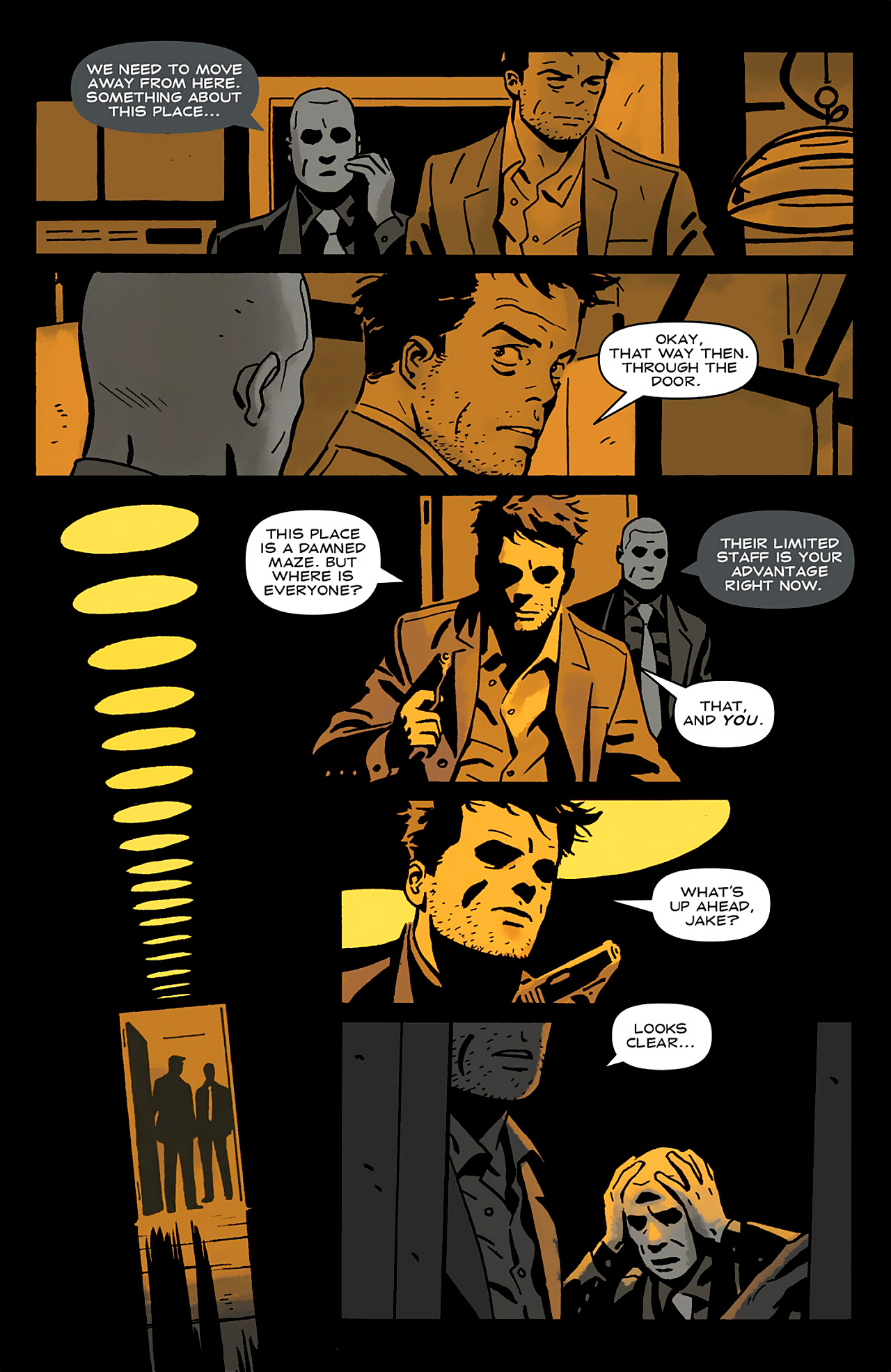 Read online Who is Jake Ellis? comic -  Issue #5 - 6