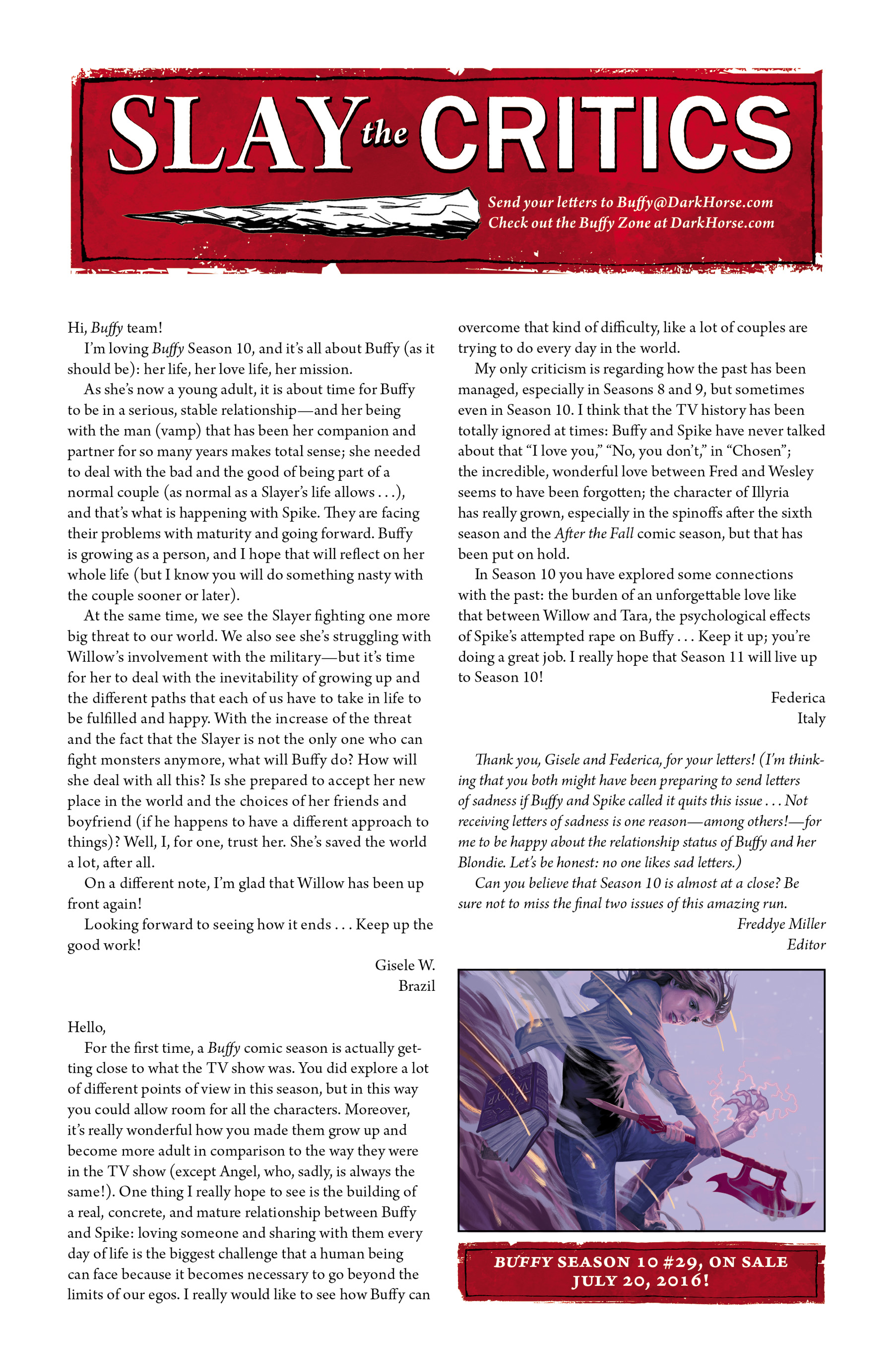 Read online Buffy the Vampire Slayer Season Ten comic -  Issue #28 - 25
