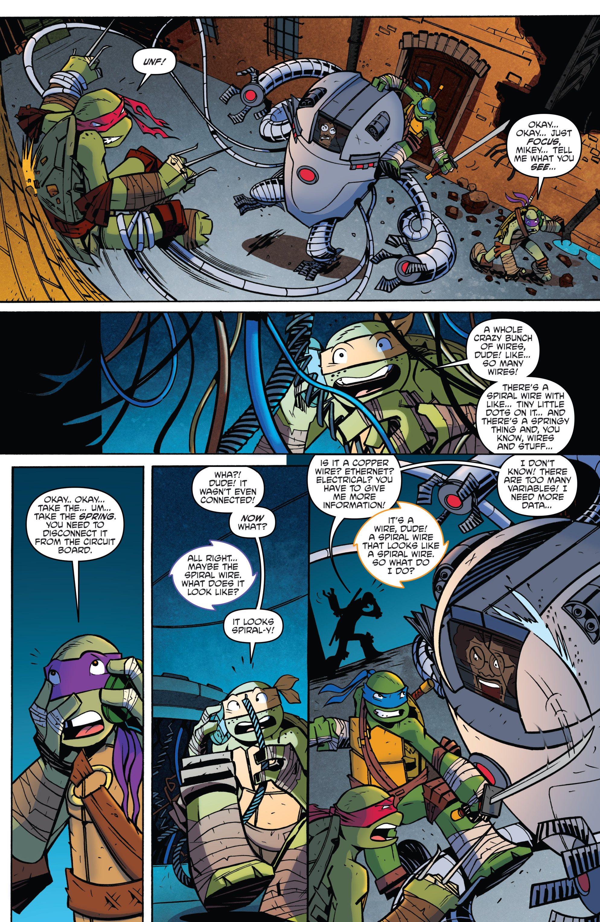 Read online Teenage Mutant Ninja Turtles New Animated Adventures comic -  Issue #14 - 20