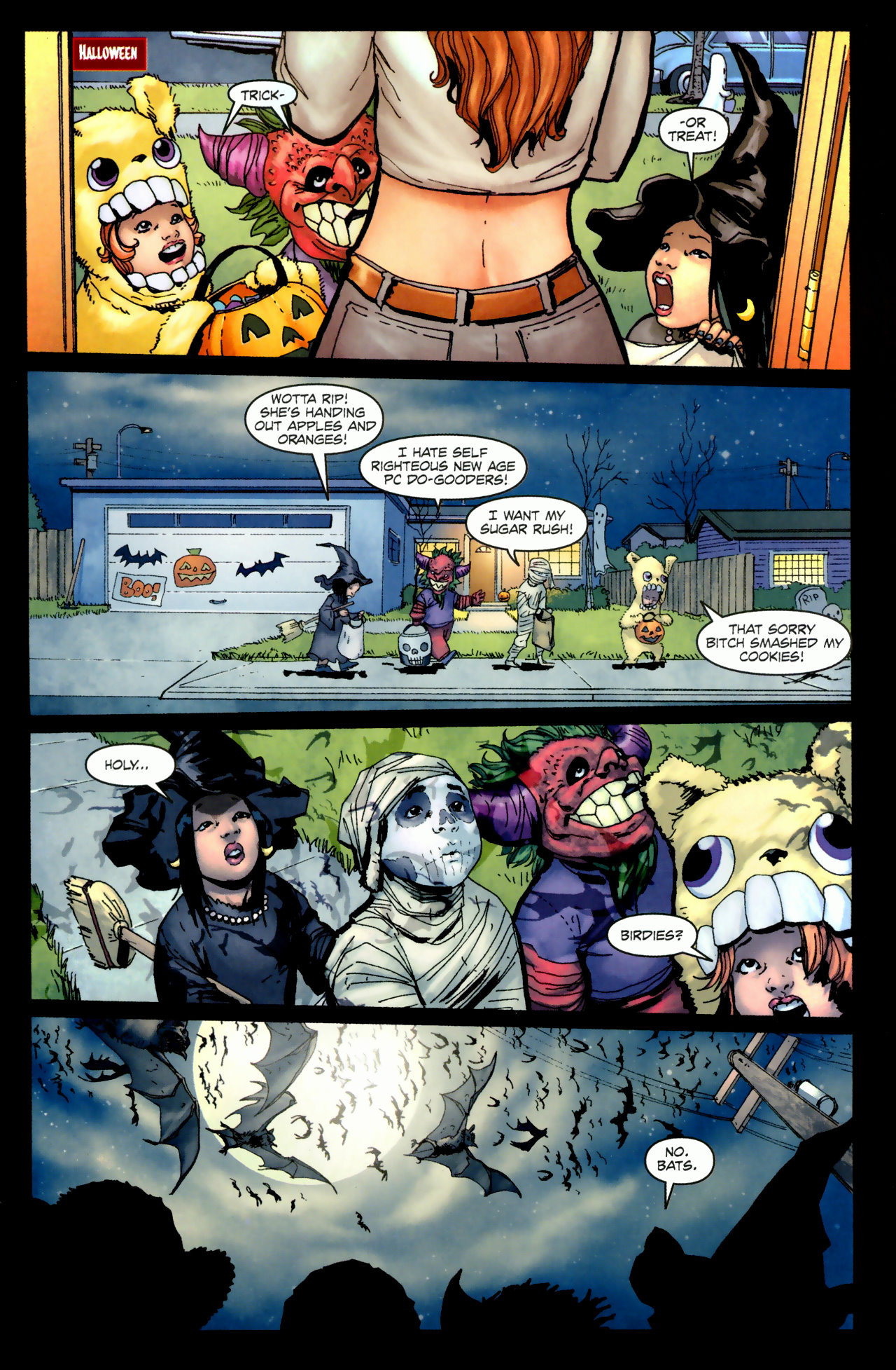 Read online Spooks comic -  Issue #4 - 4