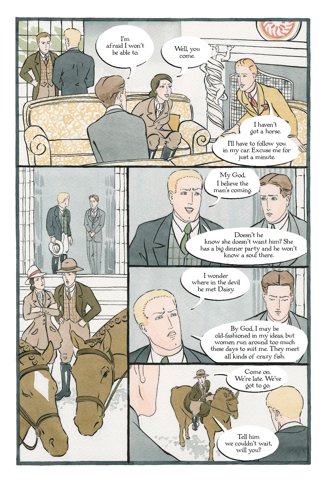 Read online The Great Gatsby: The Graphic Novel comic -  Issue # TPB (Part 2) - 26
