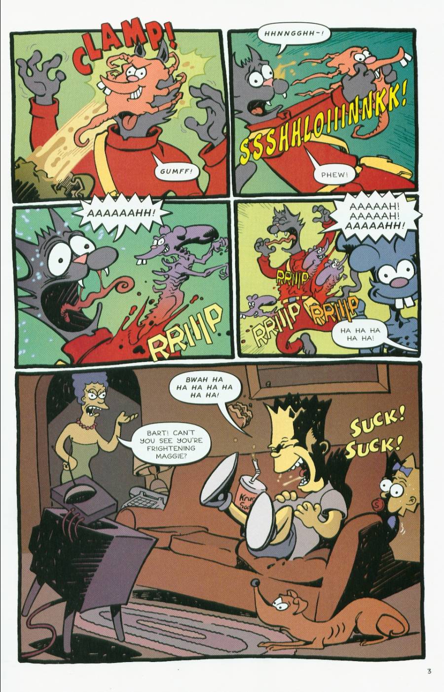Read online Treehouse of Horror comic -  Issue #7 - 4
