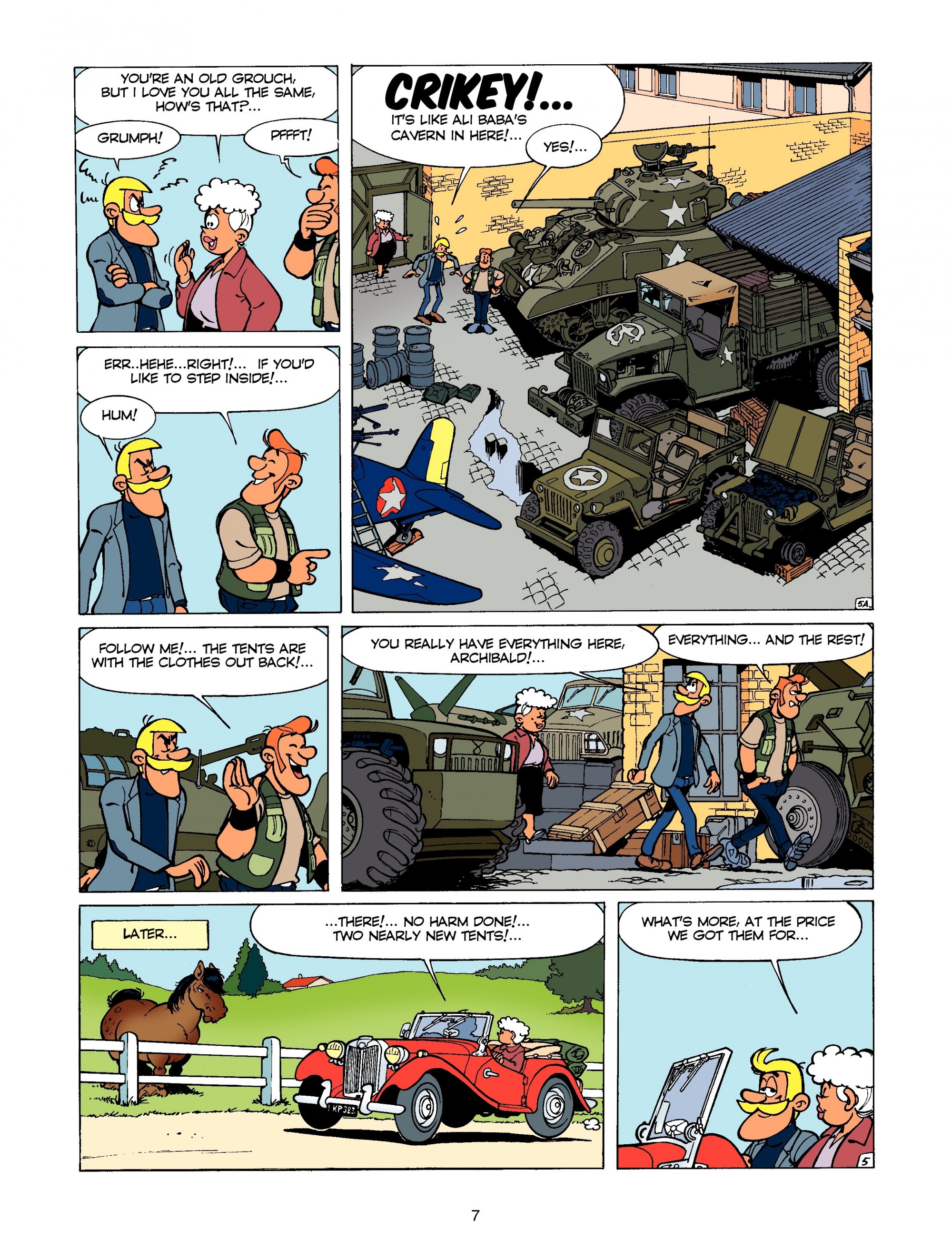 Read online Clifton comic -  Issue #5 - 7
