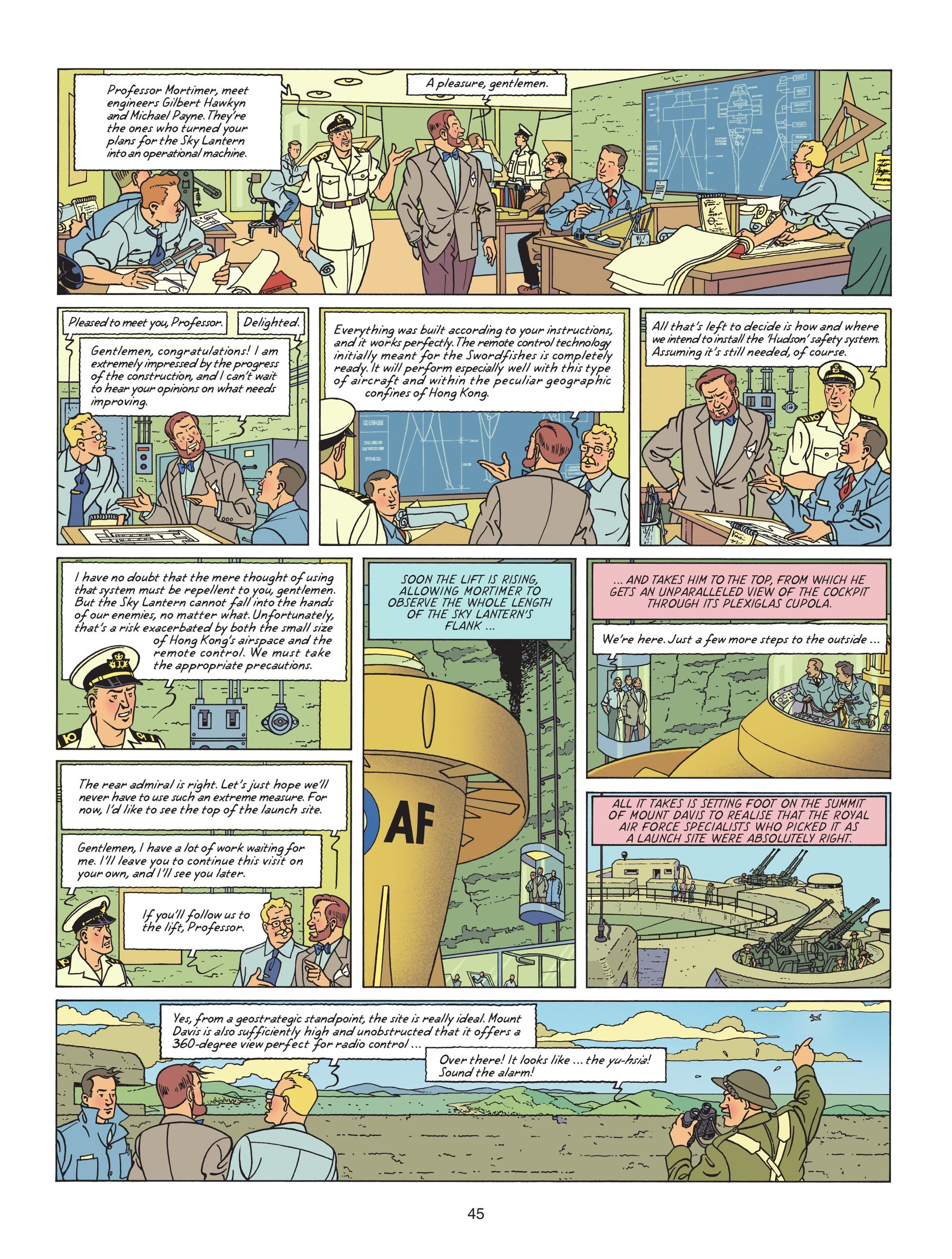 Read online Blake & Mortimer comic -  Issue #25 - 47