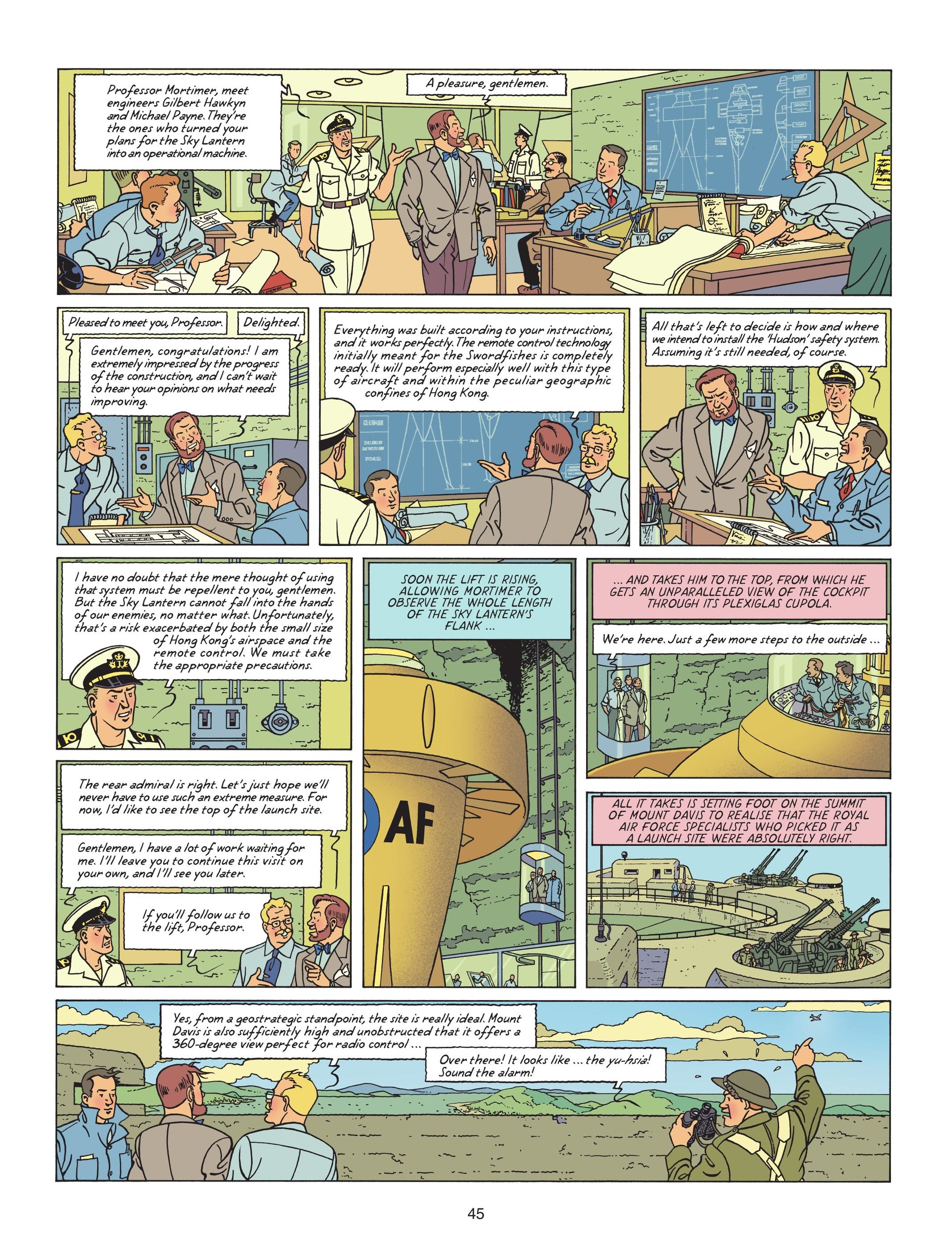 Read online Blake & Mortimer comic -  Issue #25 - 47
