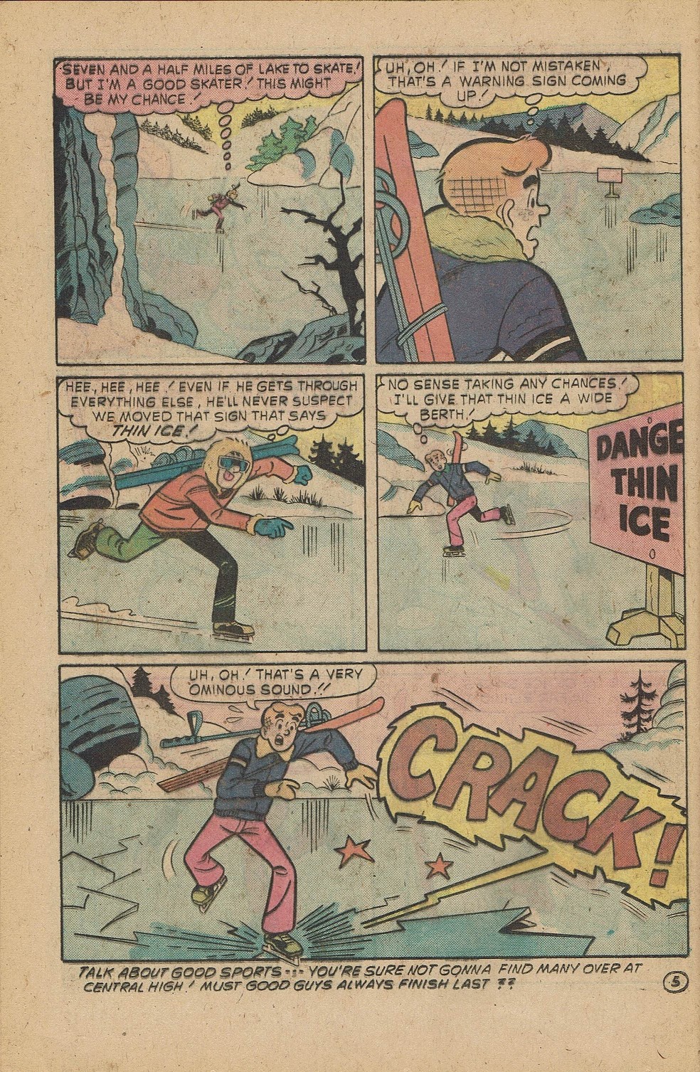 Read online Archie at Riverdale High (1972) comic -  Issue #23 - 24