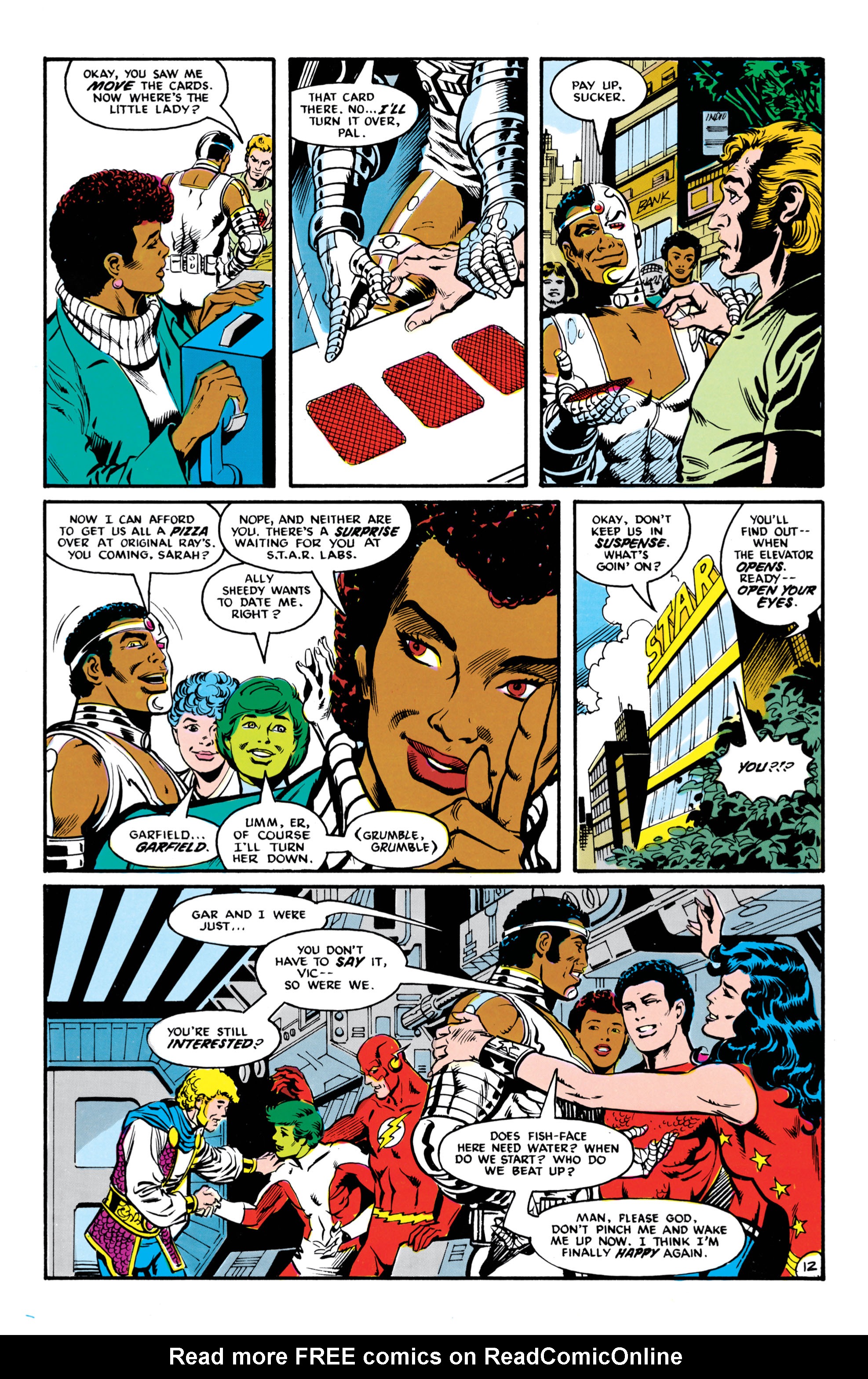 Read online The New Teen Titans (1984) comic -  Issue #24 - 13