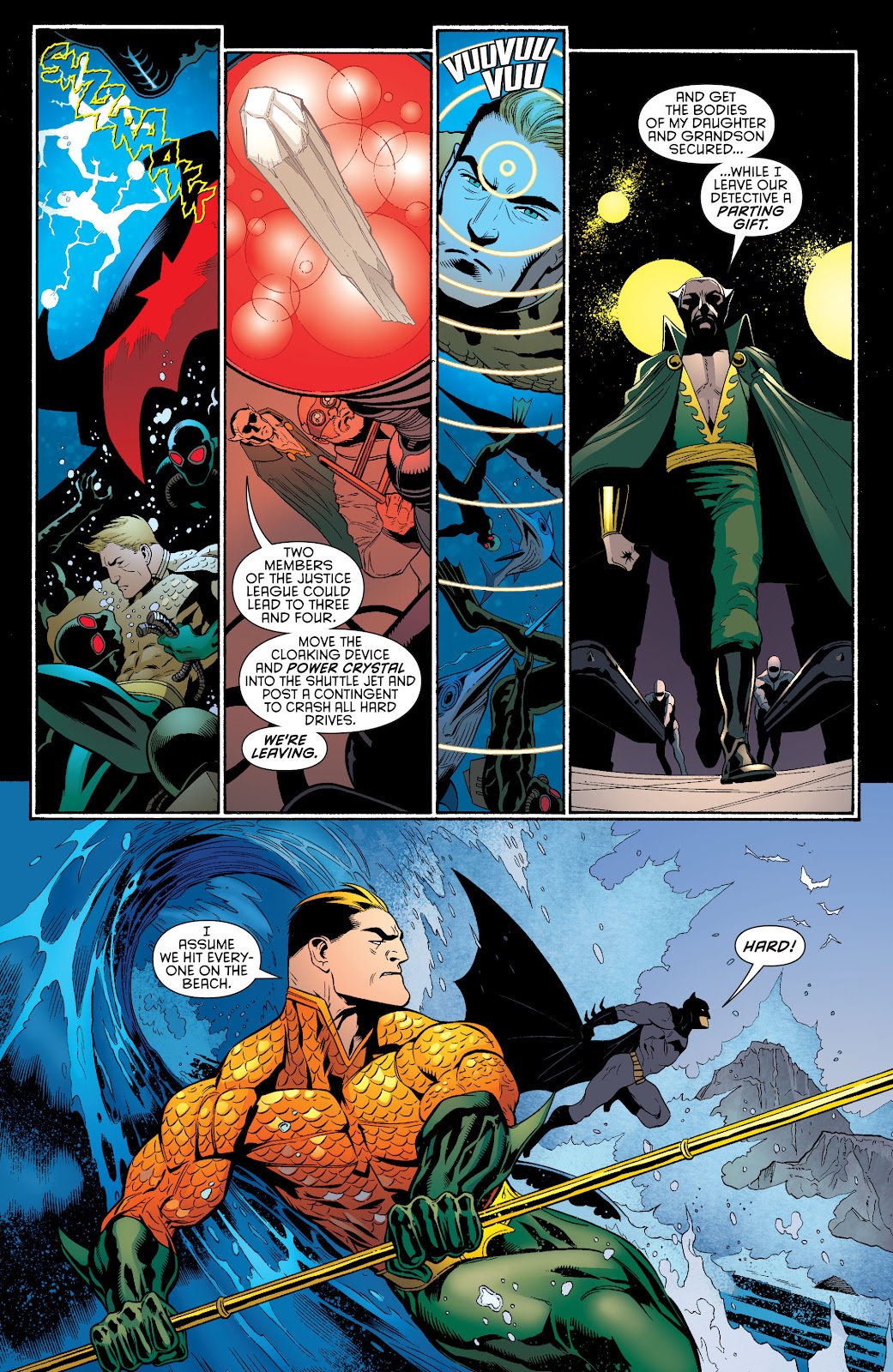 Batman and Robin (2011) issue 29 - Batman and Aquaman - Page 6