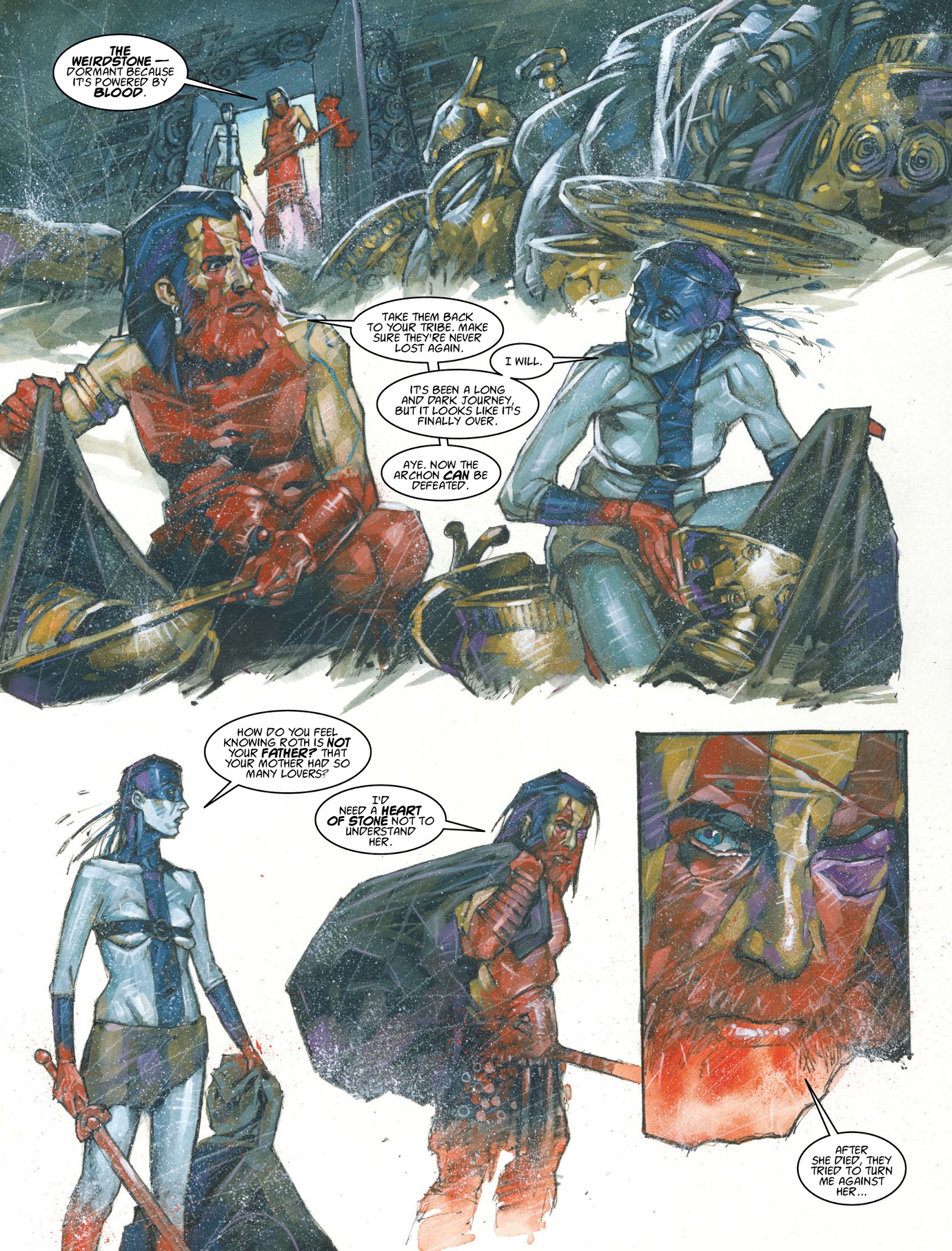 Read online 2000 AD comic -  Issue #2051 - 13