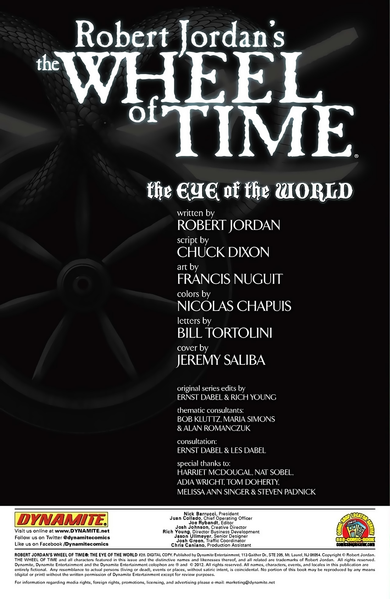 Read online Robert Jordan's Wheel of Time: The Eye of the World comic -  Issue #28 - 2